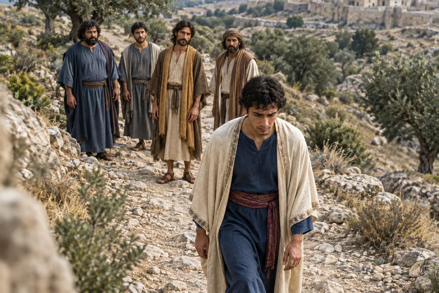 The Rich Young Man Leaves in Sorrow (Matthew 19:16–22)