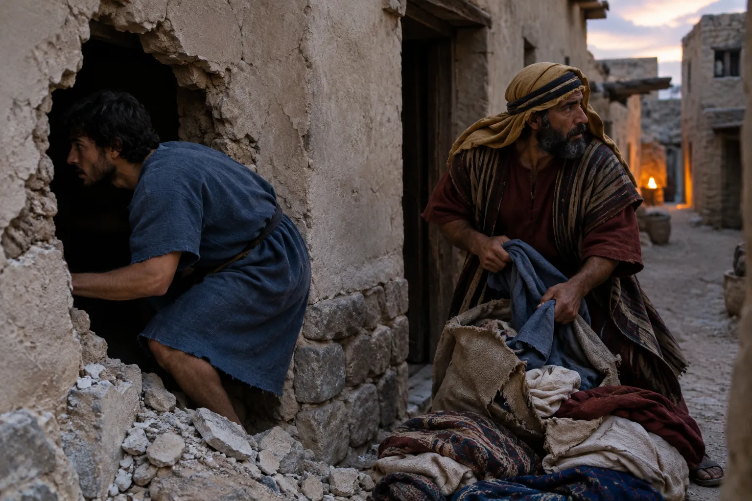 Crimes exposed in Samaria (Hosea 7:1–2)