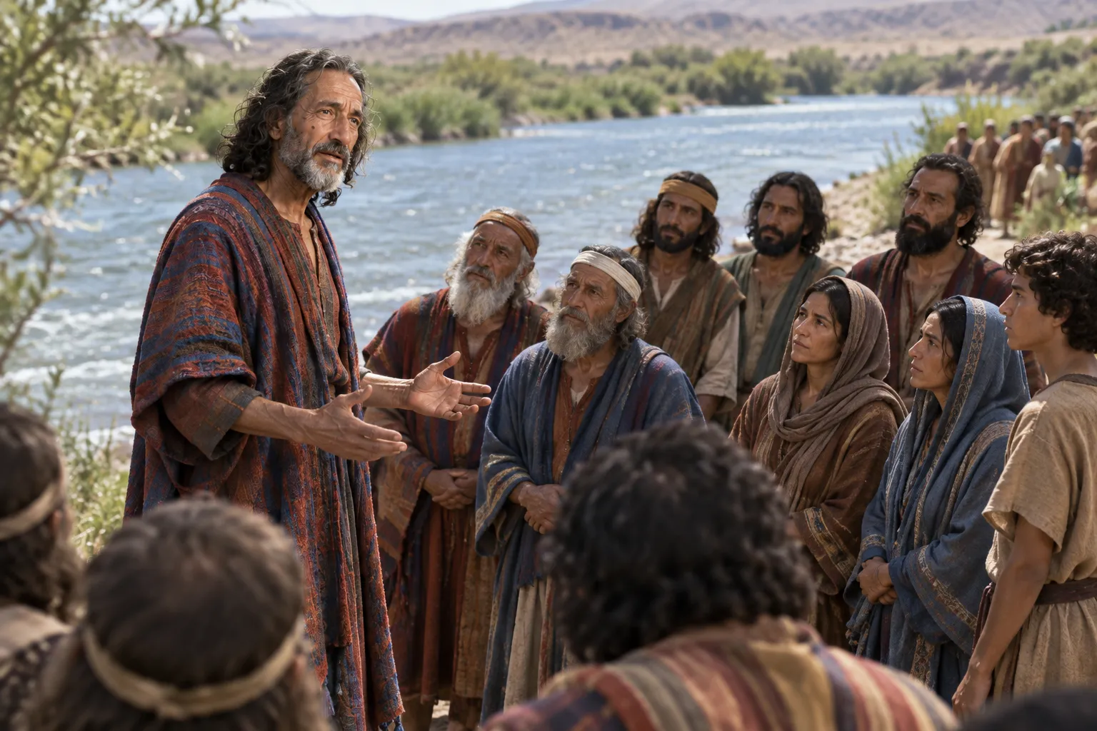 Joshua Calls Israel to Listen (Joshua 3:9–13)