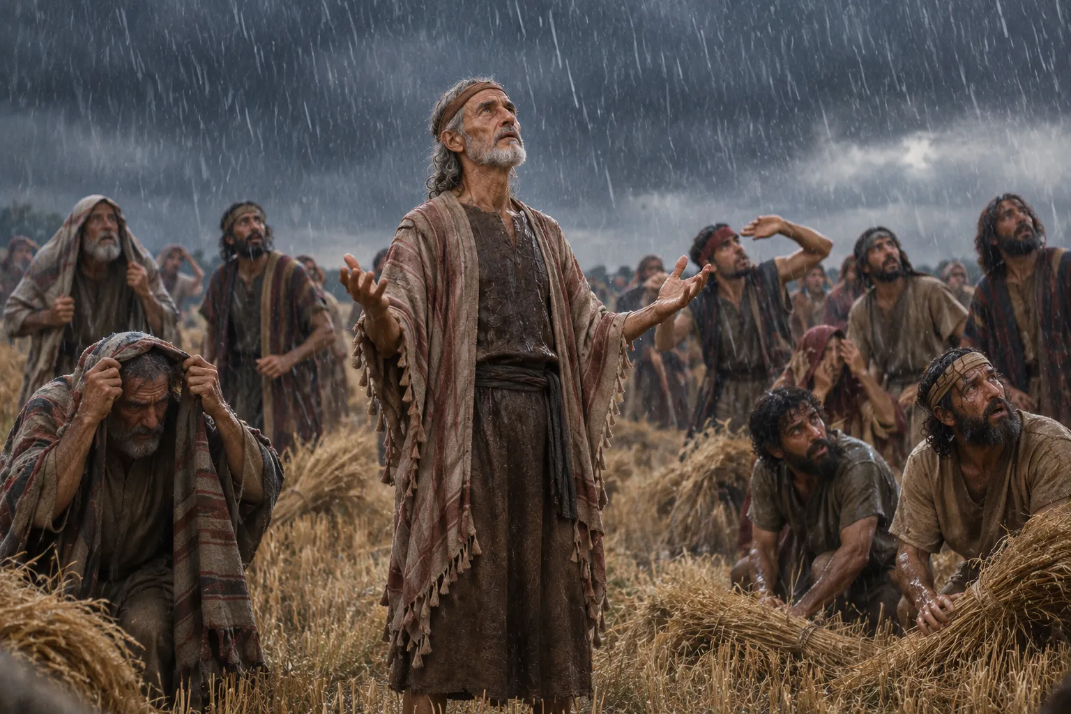 Thunder and Rain at Wheat Harvest (1 Samuel 12:16–18)
