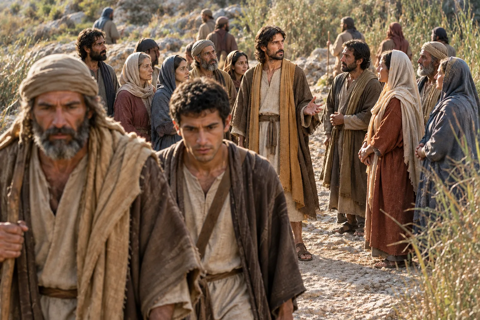 As the Messengers Leave, Jesus Speaks About John (Matthew 11:7–10)
