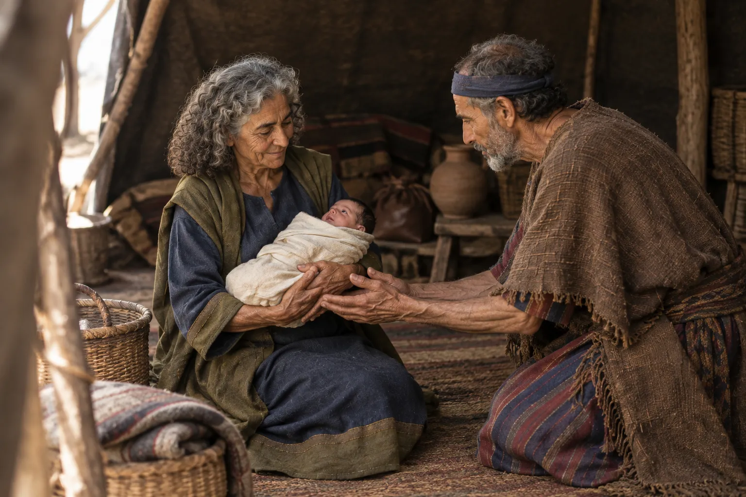Isaac Is Born and Named (Genesis 21:2–3)