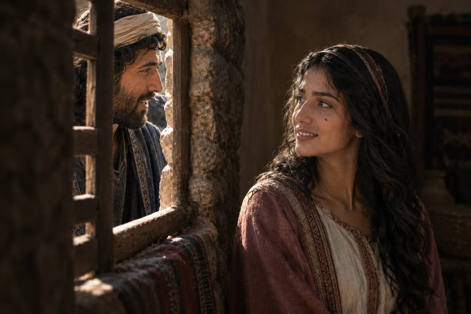 Behind the Wall, At the Lattice (Song of Solomon 2:8–10)