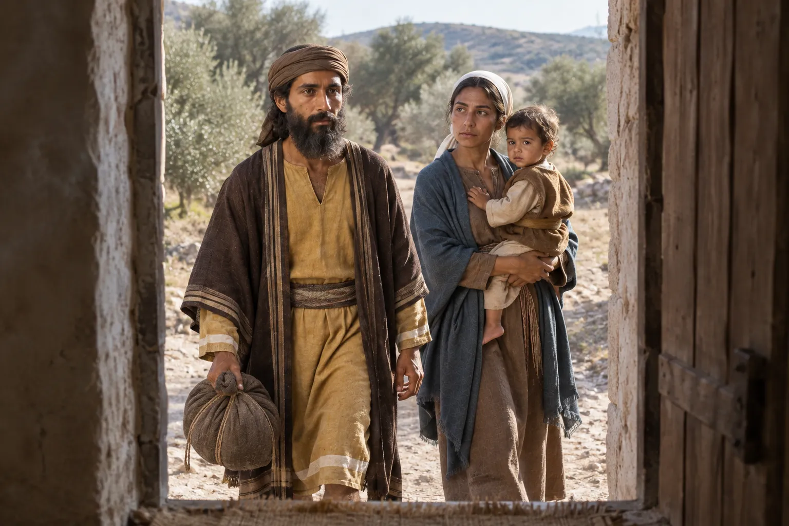 The Family Arrives in Nazareth (Matthew 2:21–23)