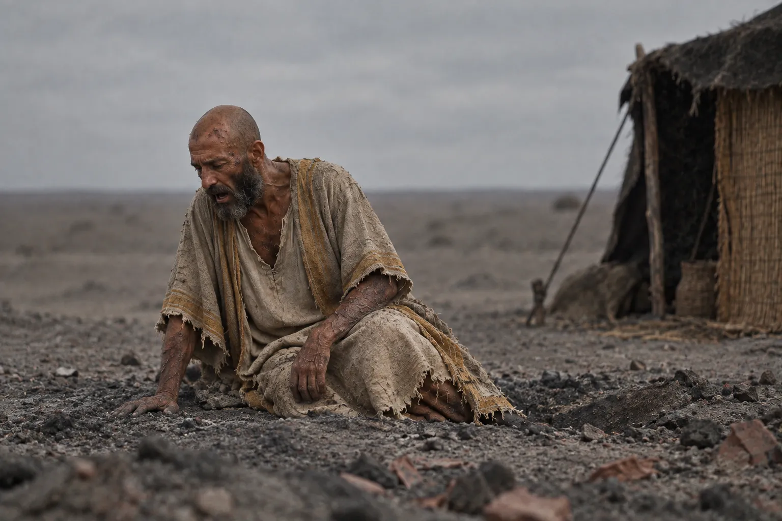 Job opens his lament (Job 3:1–2)