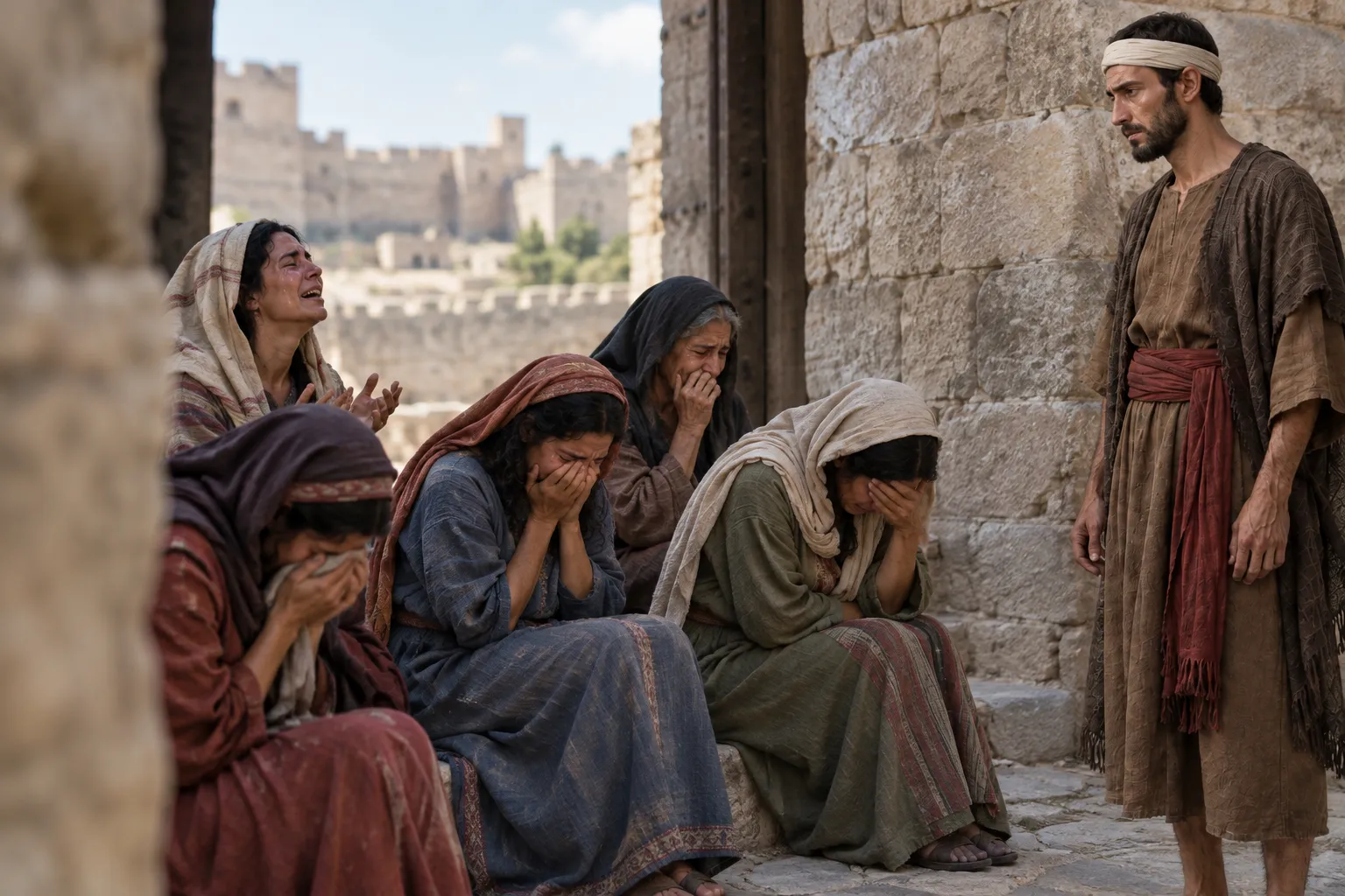 The women weeping for Tammuz (Ezekiel 8:14–15)