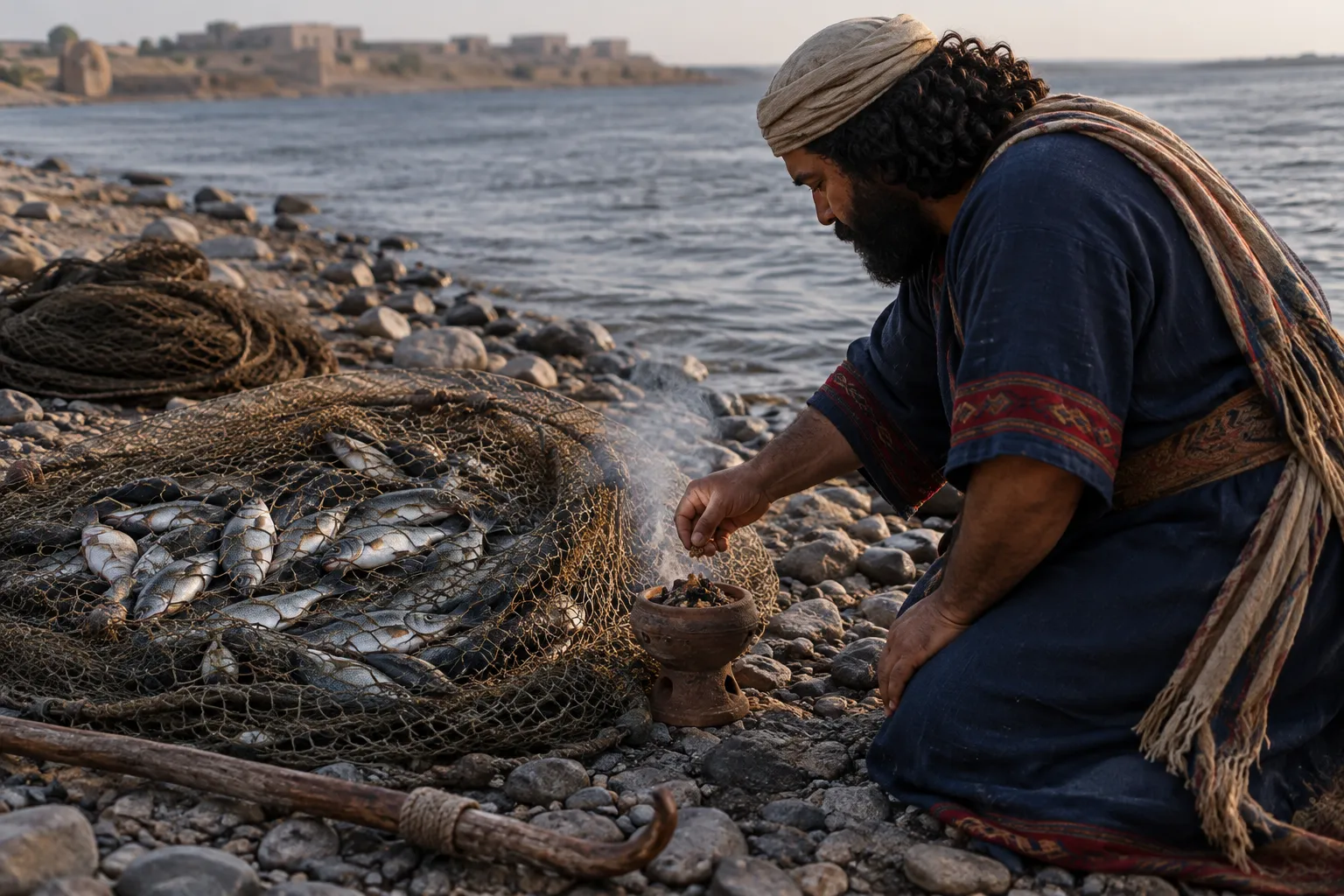He Sacrifices to His Net (Habakkuk 1:14–17)