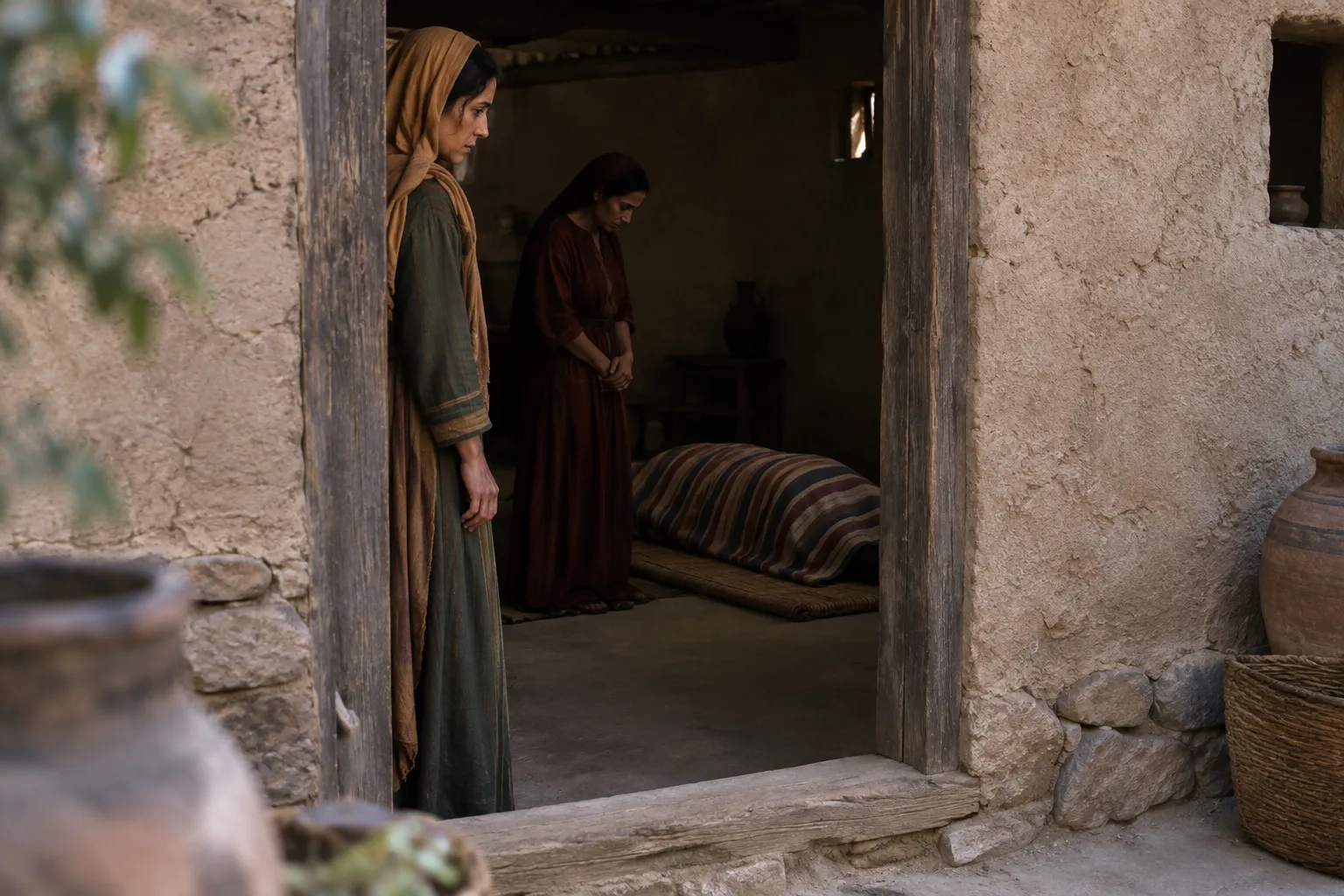 The Child Dies as His Mother Enters (1 Kings 14:17)