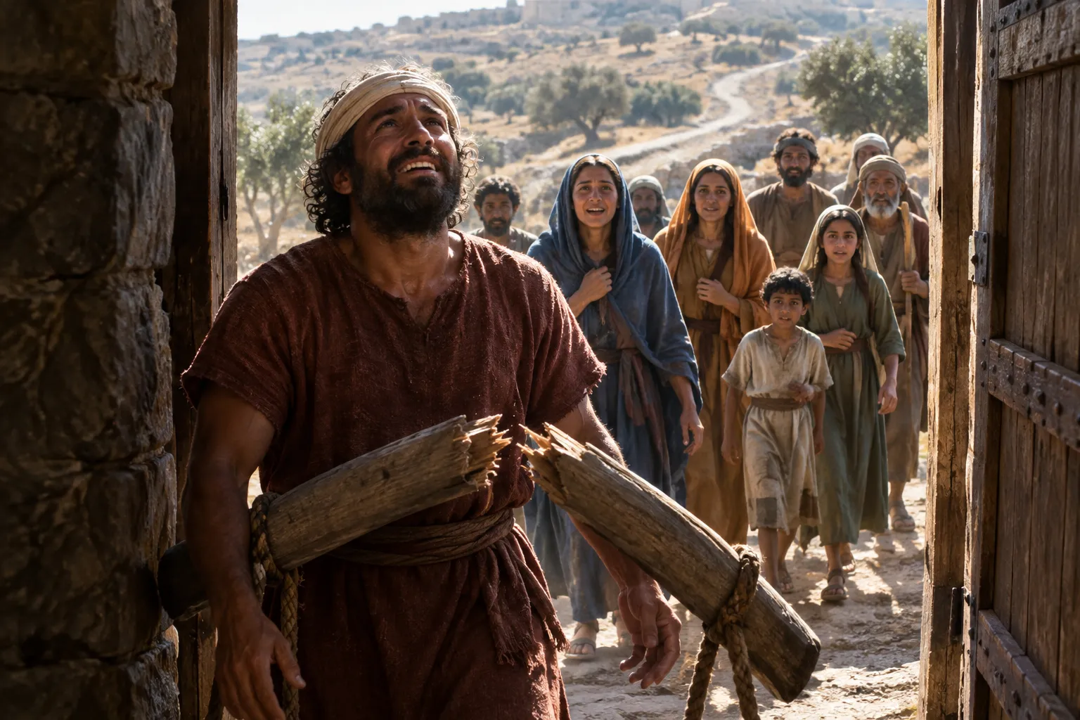 The remnant returns as the yoke breaks (Romans 9:27)