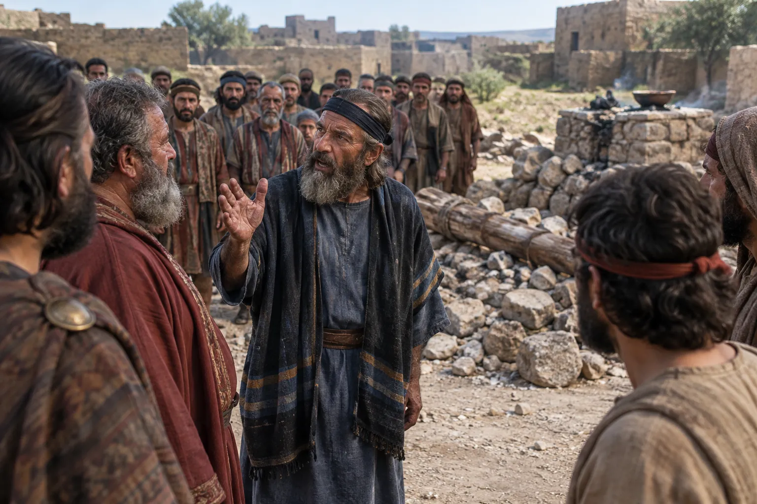 Joash Answers the Townsmen (Judges 6:28–31)