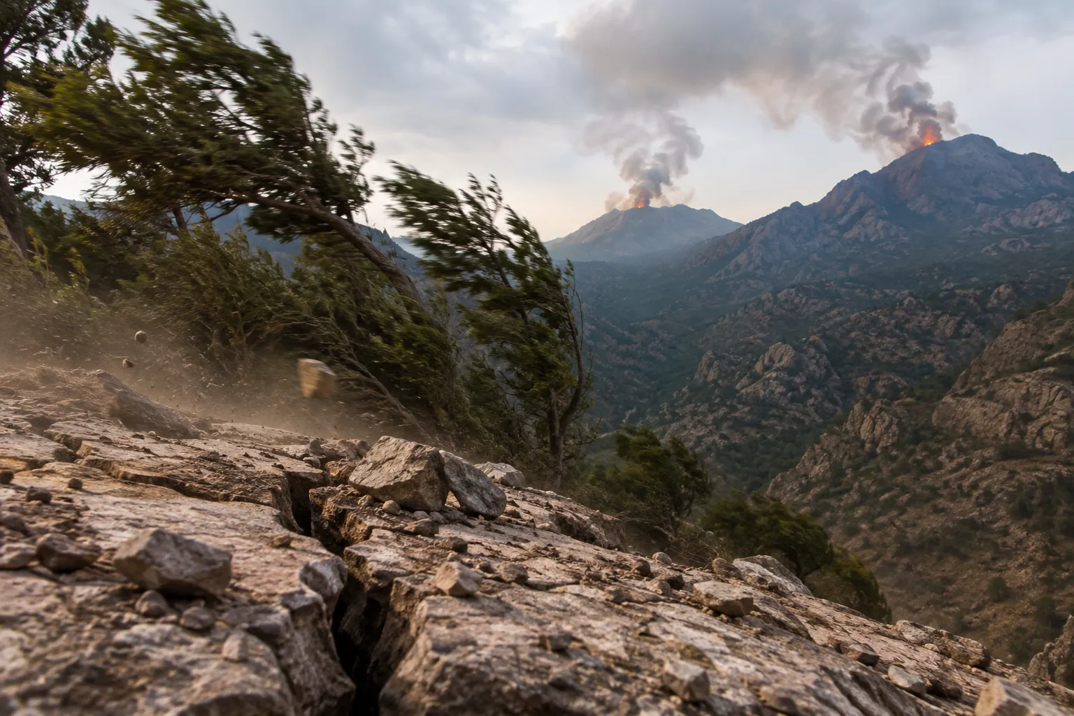 The Earth Trembles (Psalms 104:32–35)