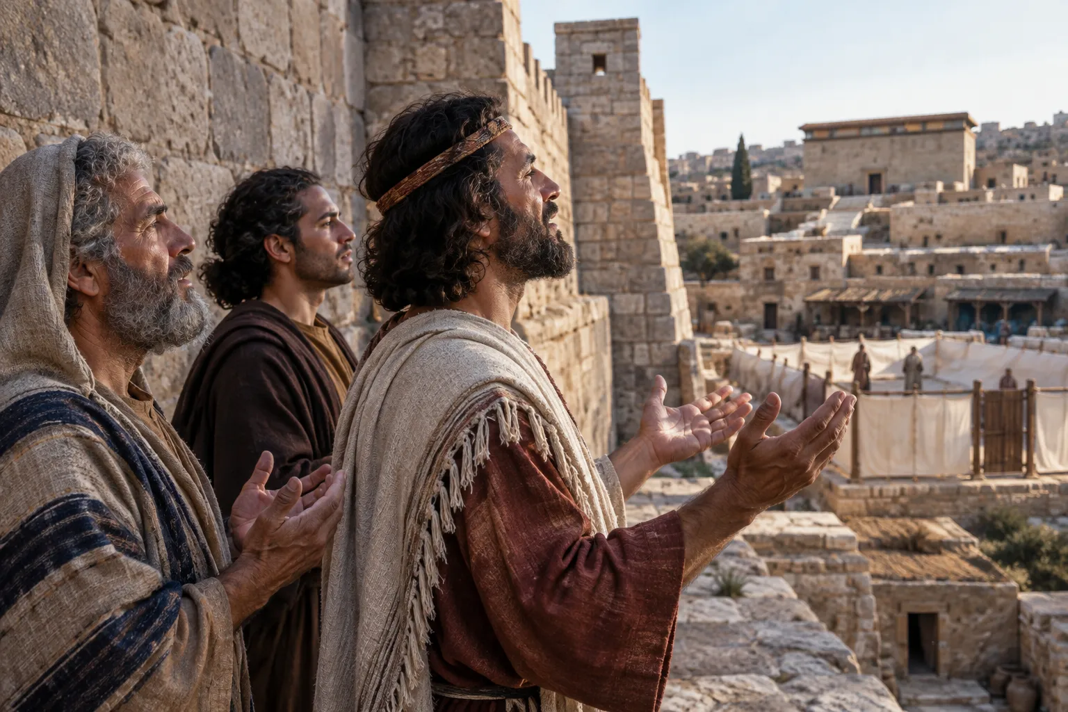 Peace within your walls (Psalms 122:6–9)