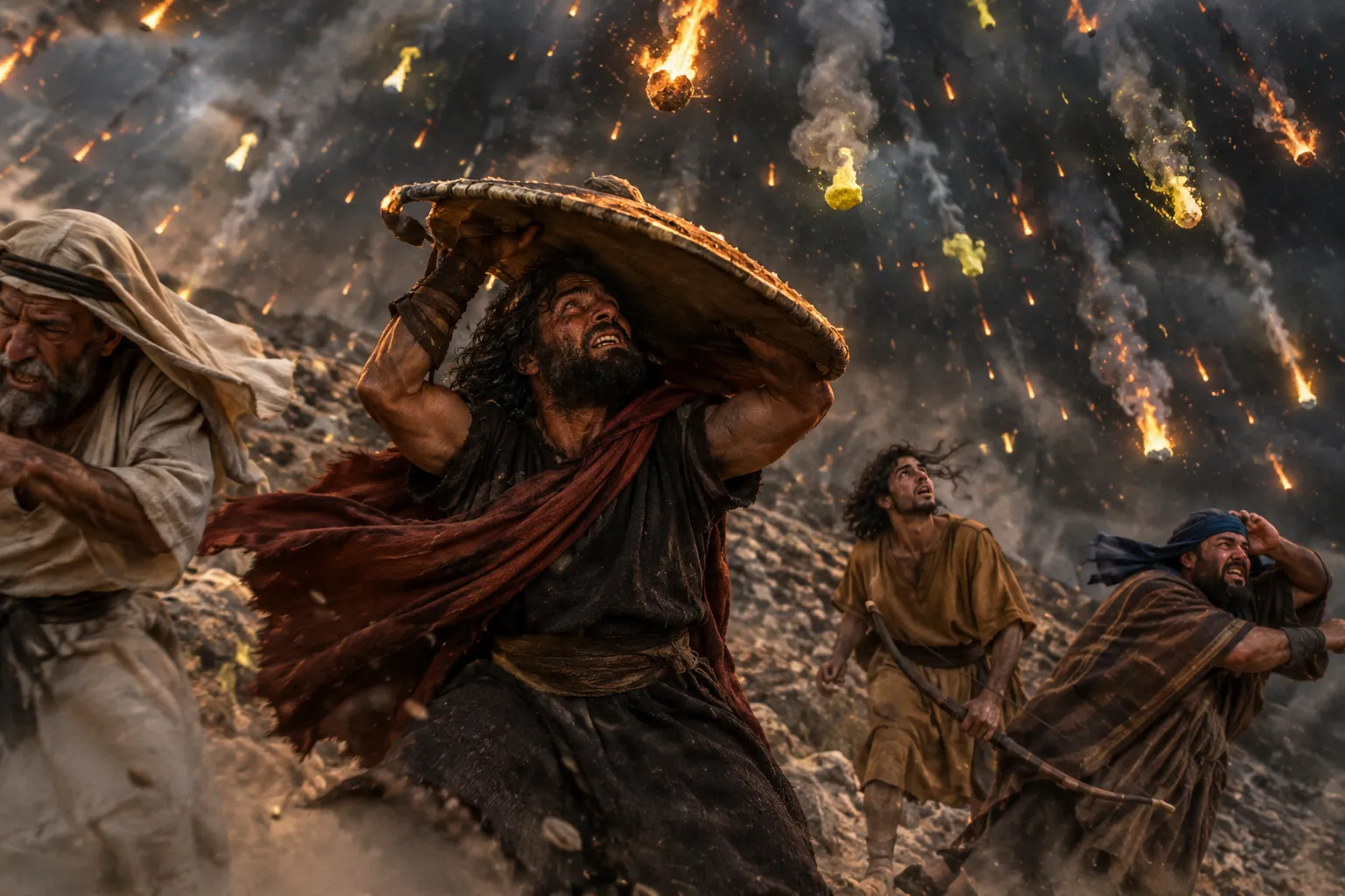 Fire and Sulfur Rain upon the Violent (Psalms 11:6)