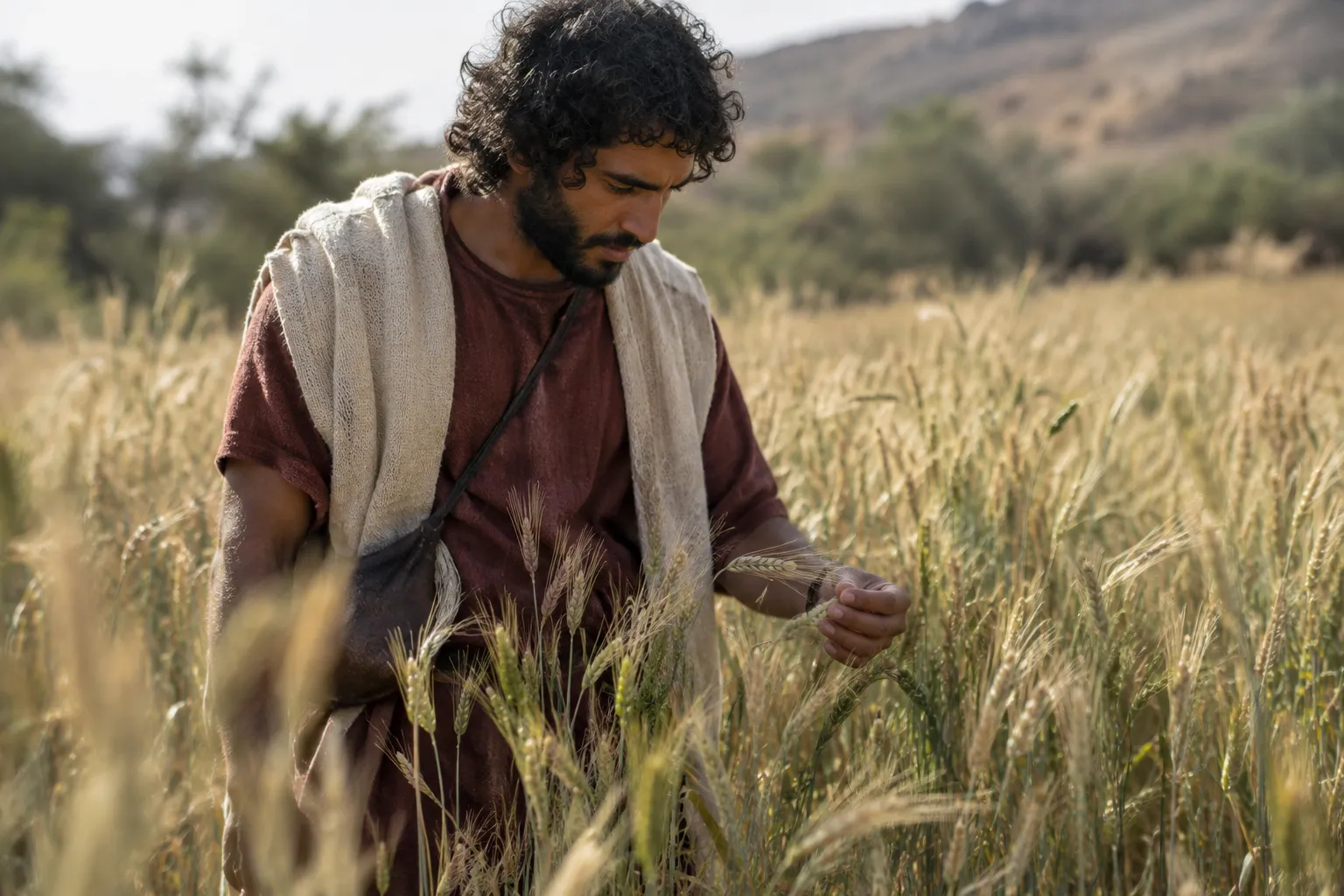 Grain Plucked by Hand (Deuteronomy 23:25)