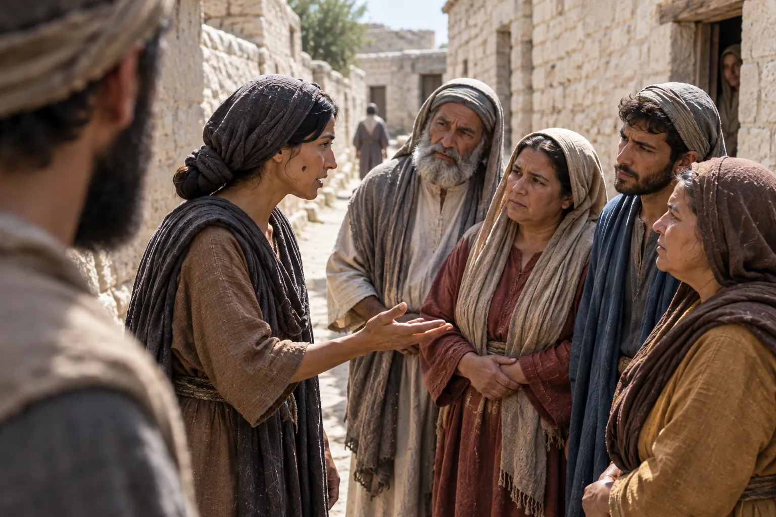 Her Testimony in Sychar (John 4:28–29)