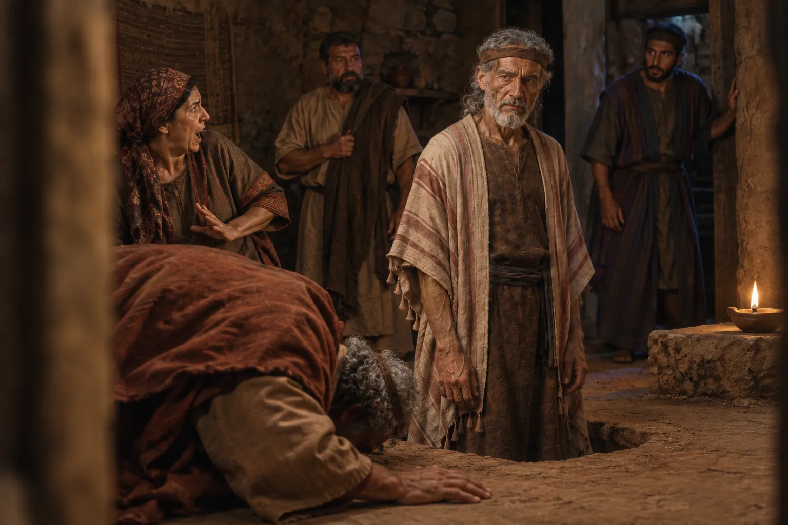 Samuel Appears at Endor (1 Samuel 28:8–14)
