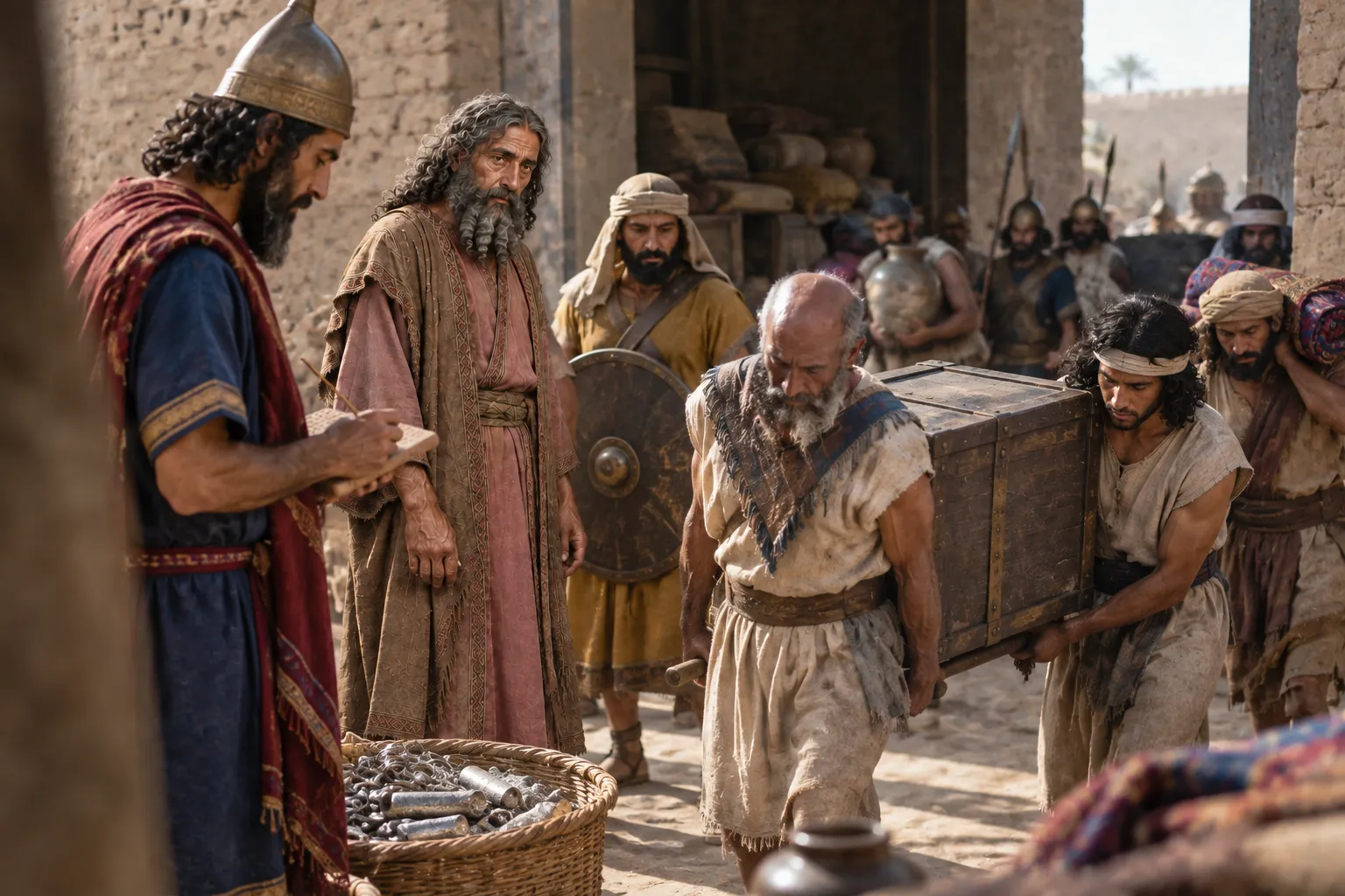 Egypt’s spoil given as Babylon’s wages (Ezekiel 29:19–20)