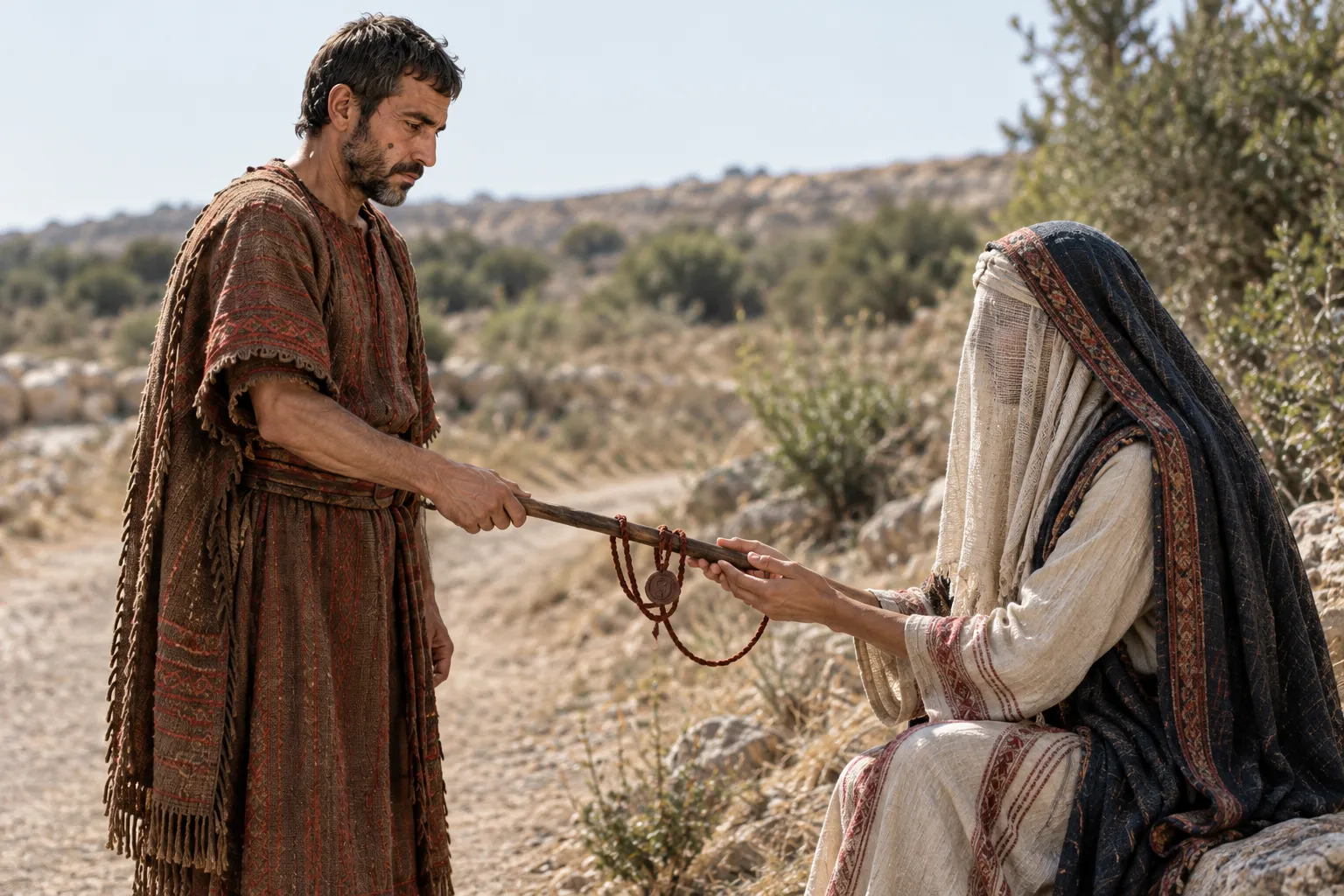 The Pledge at Enaim (Genesis 38:14–18)