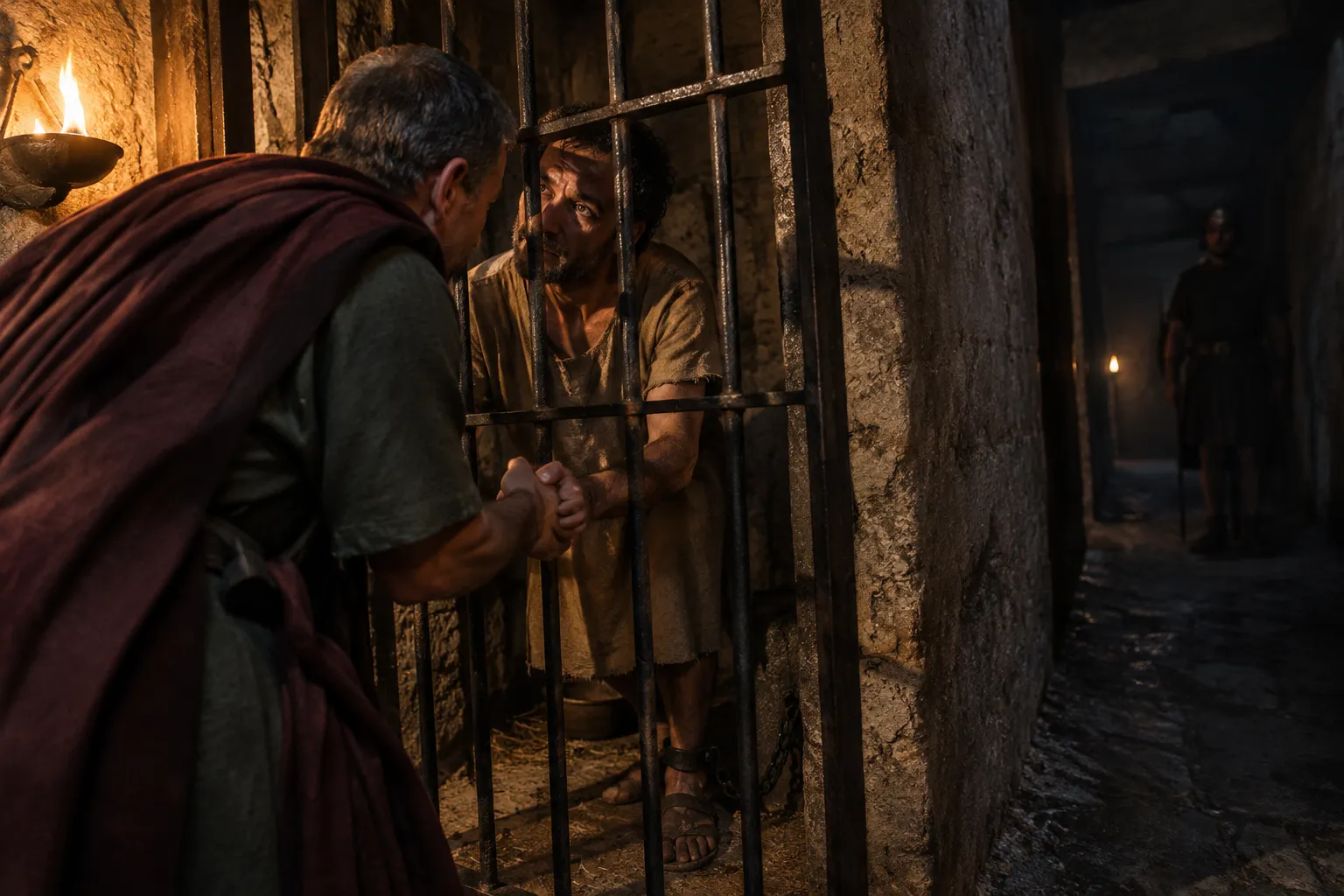 Remember those in prison (Hebrews 13:3)