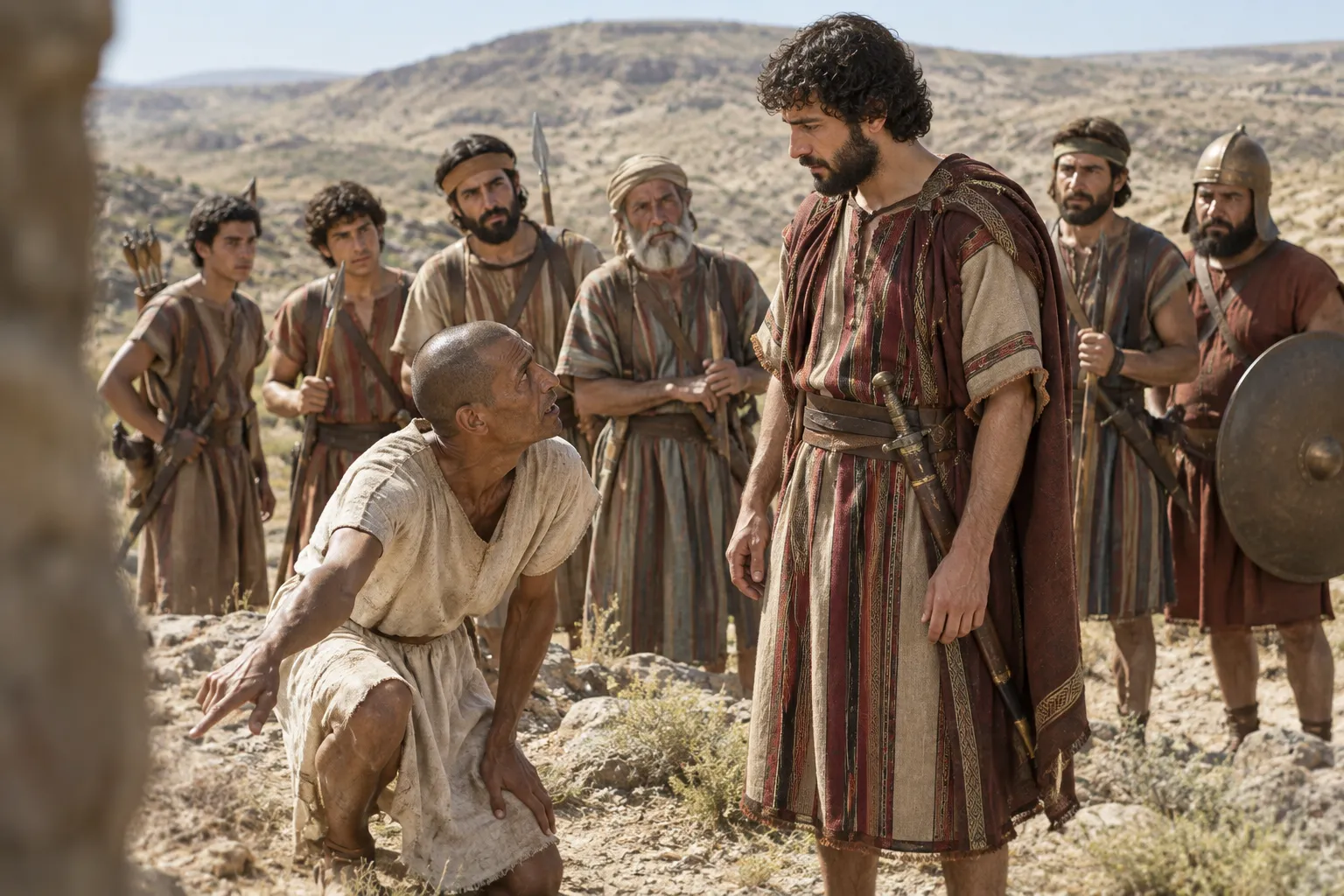 The Egyptian Agrees to Guide David (1 Samuel 30:11–15)