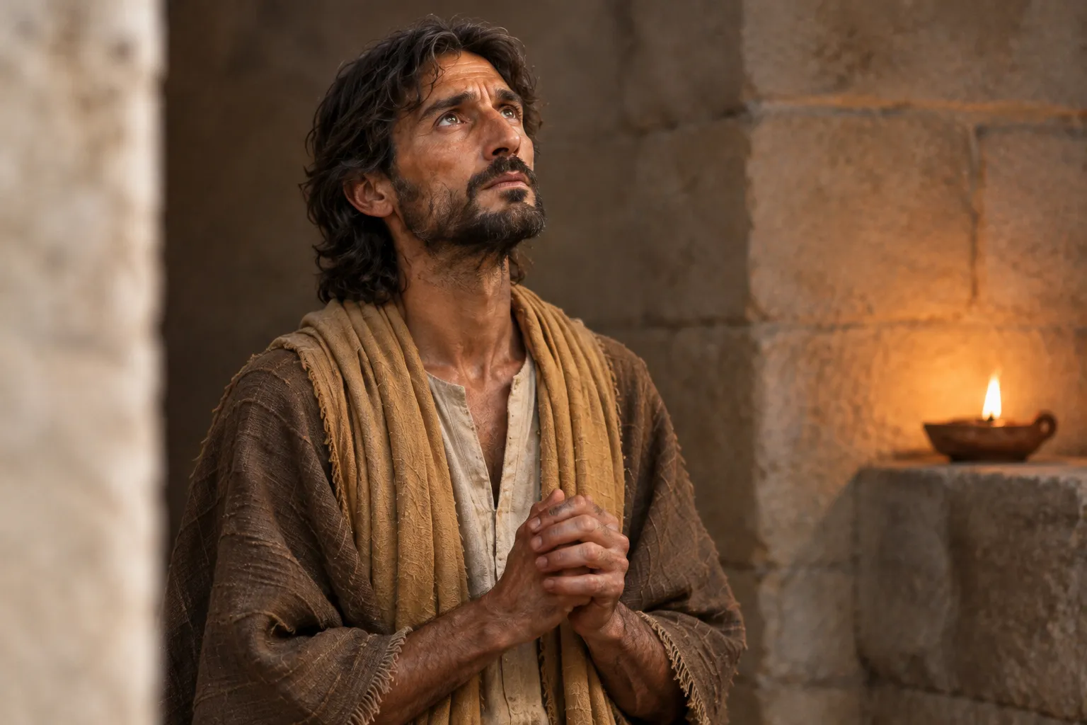 Jesus Lifts His Eyes in Prayer (John 17:1–26)