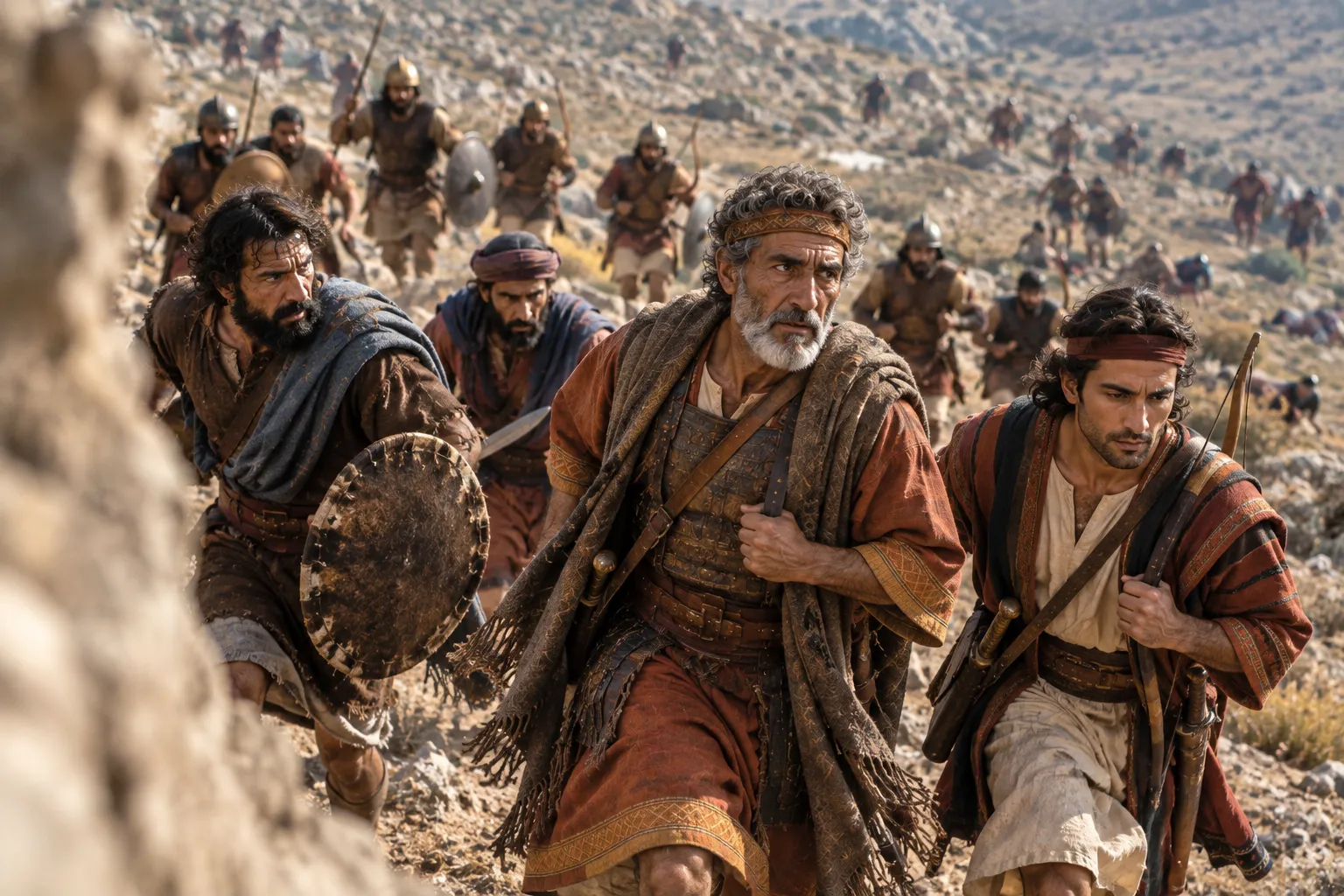Pursued on Mount Gilboa (1 Samuel 31:1–3)