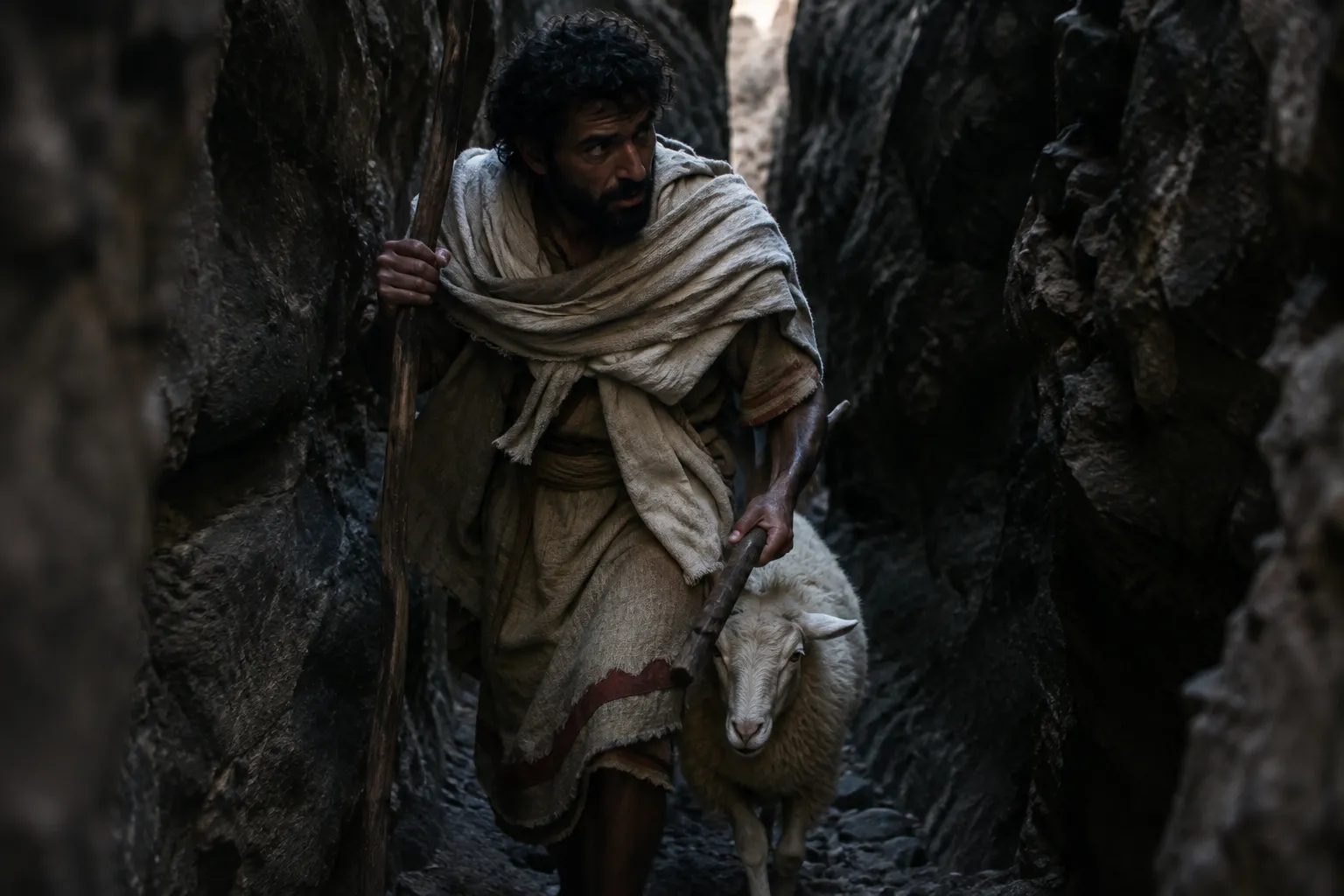Through the Death-Dark Valley (Psalms 23:4)
