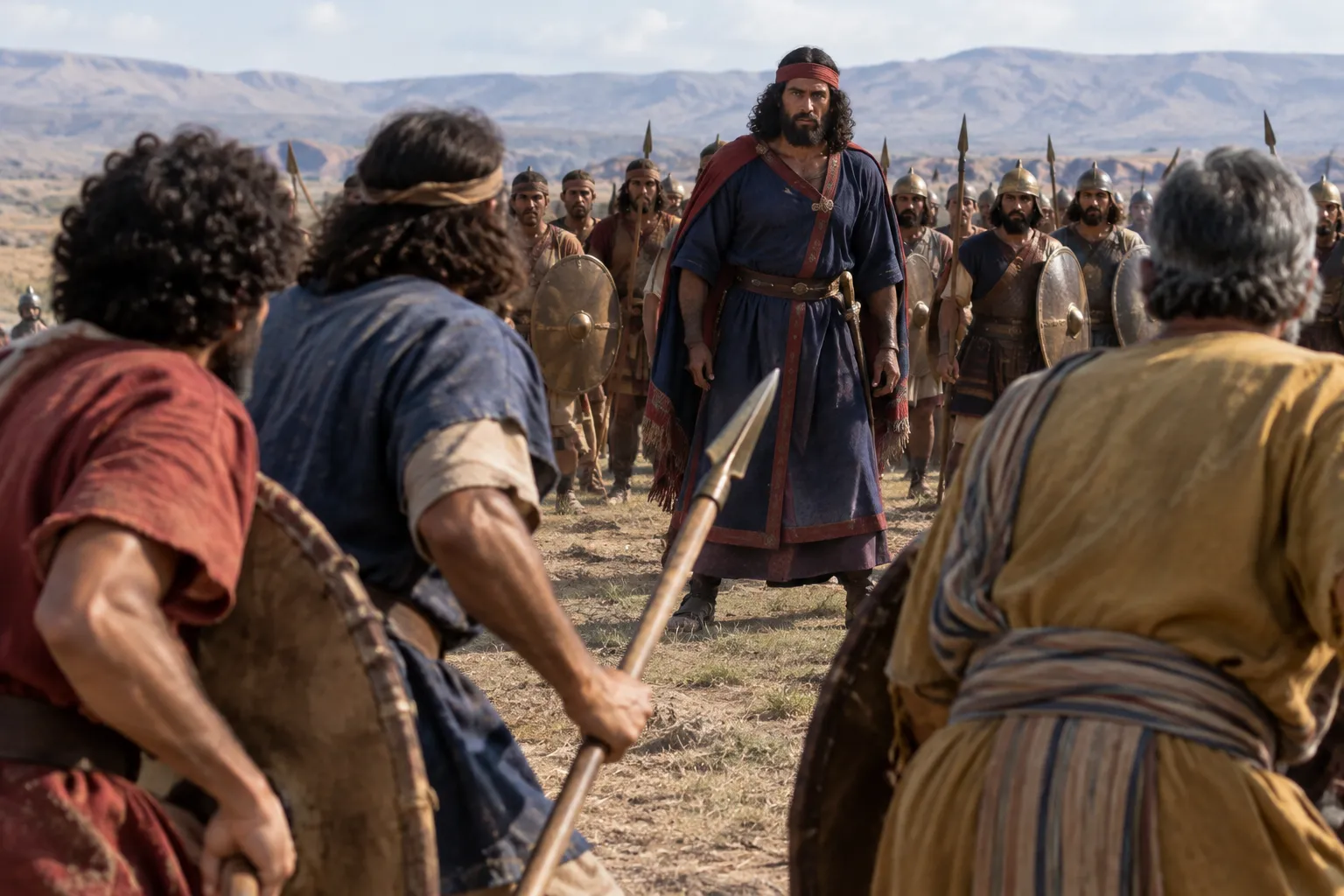 The armies meet at Edrei (Deuteronomy 3:1)