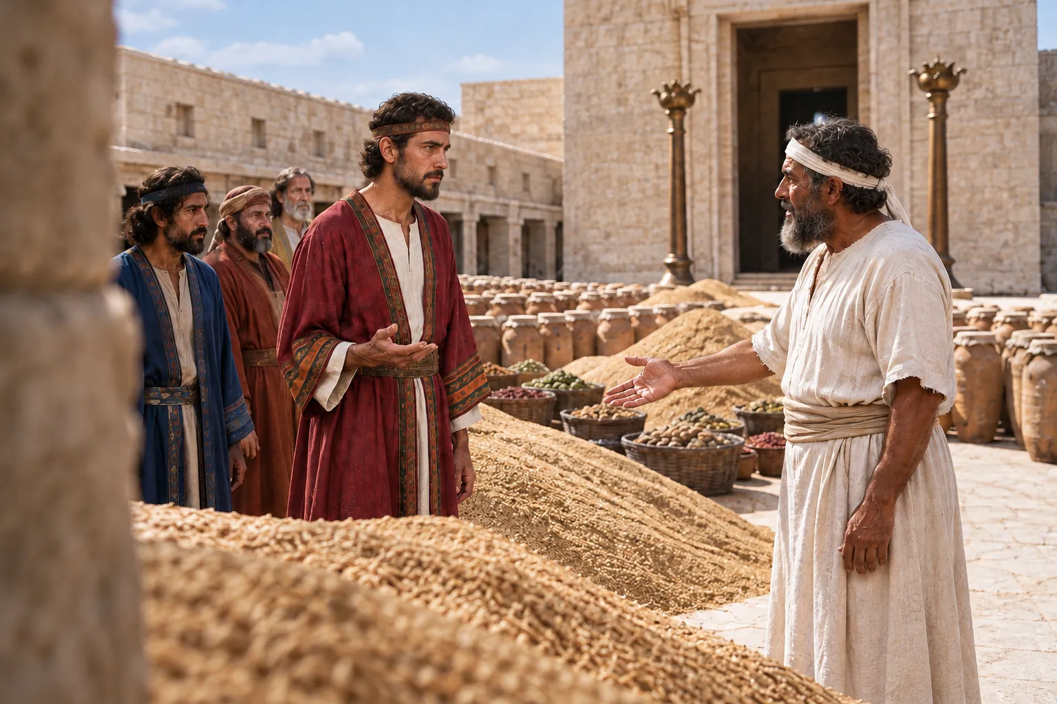 Hezekiah Inspects the Abundance (2 Chronicles 31:8–10)
