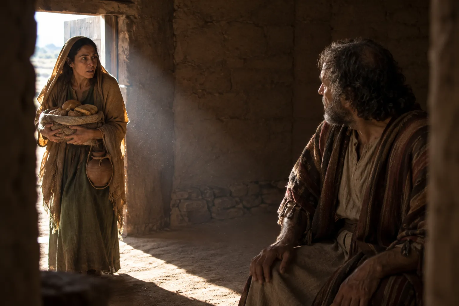 The Prophet Recognizes the Disguise (1 Kings 14:4–6)