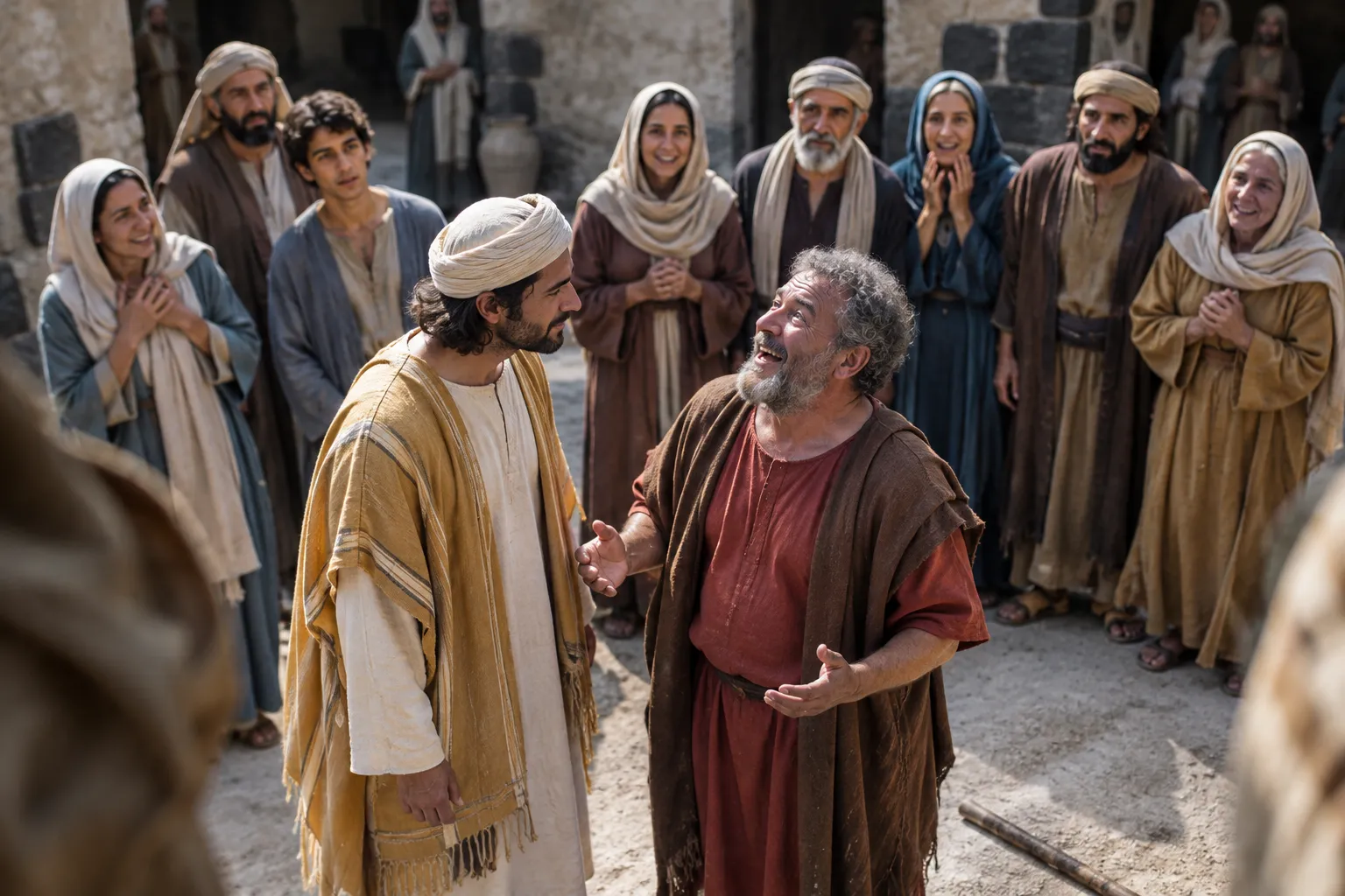 Healings bring joy in Samaria (Acts 8:5–8)