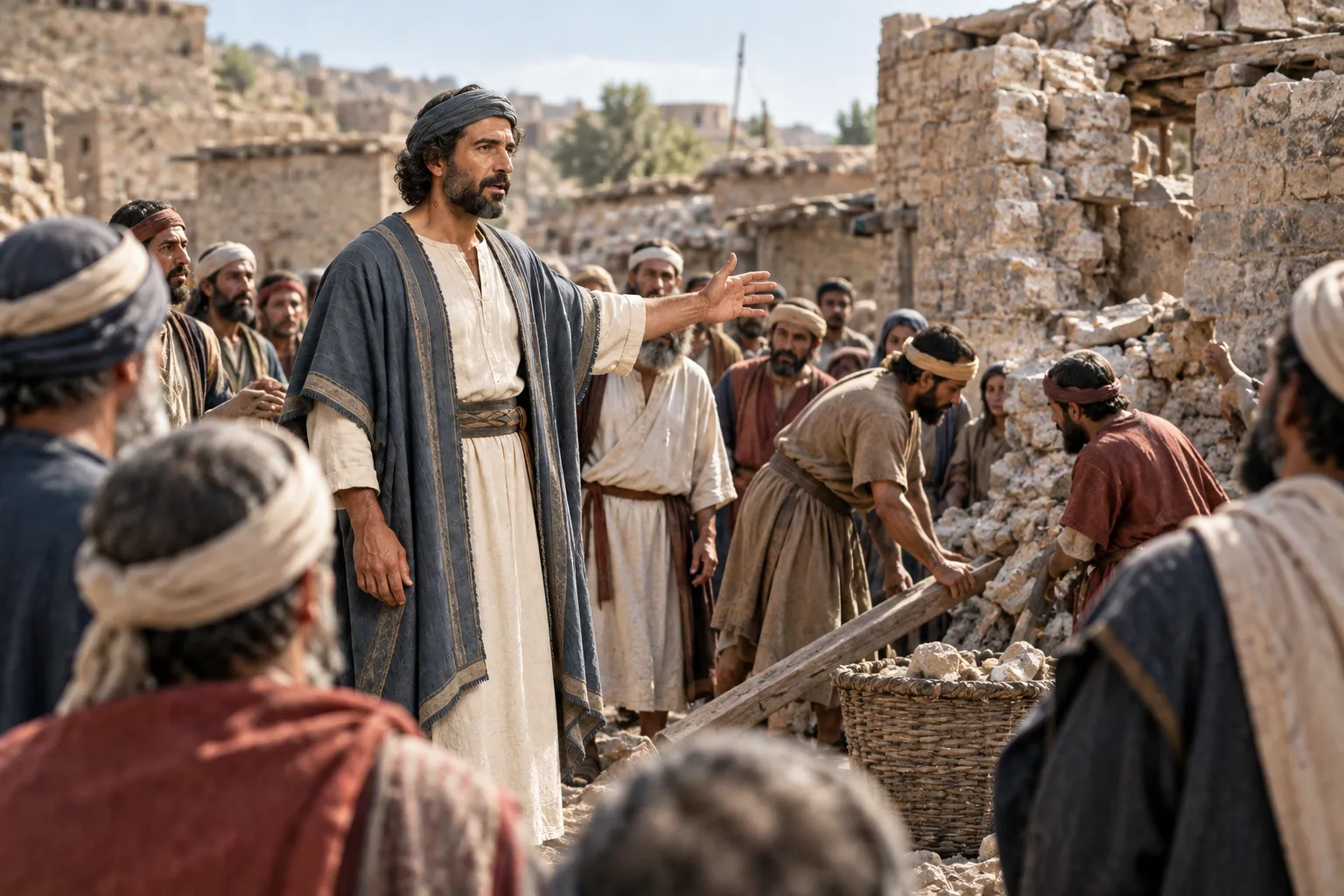 Let us start rebuilding (Nehemiah 2:16–18)