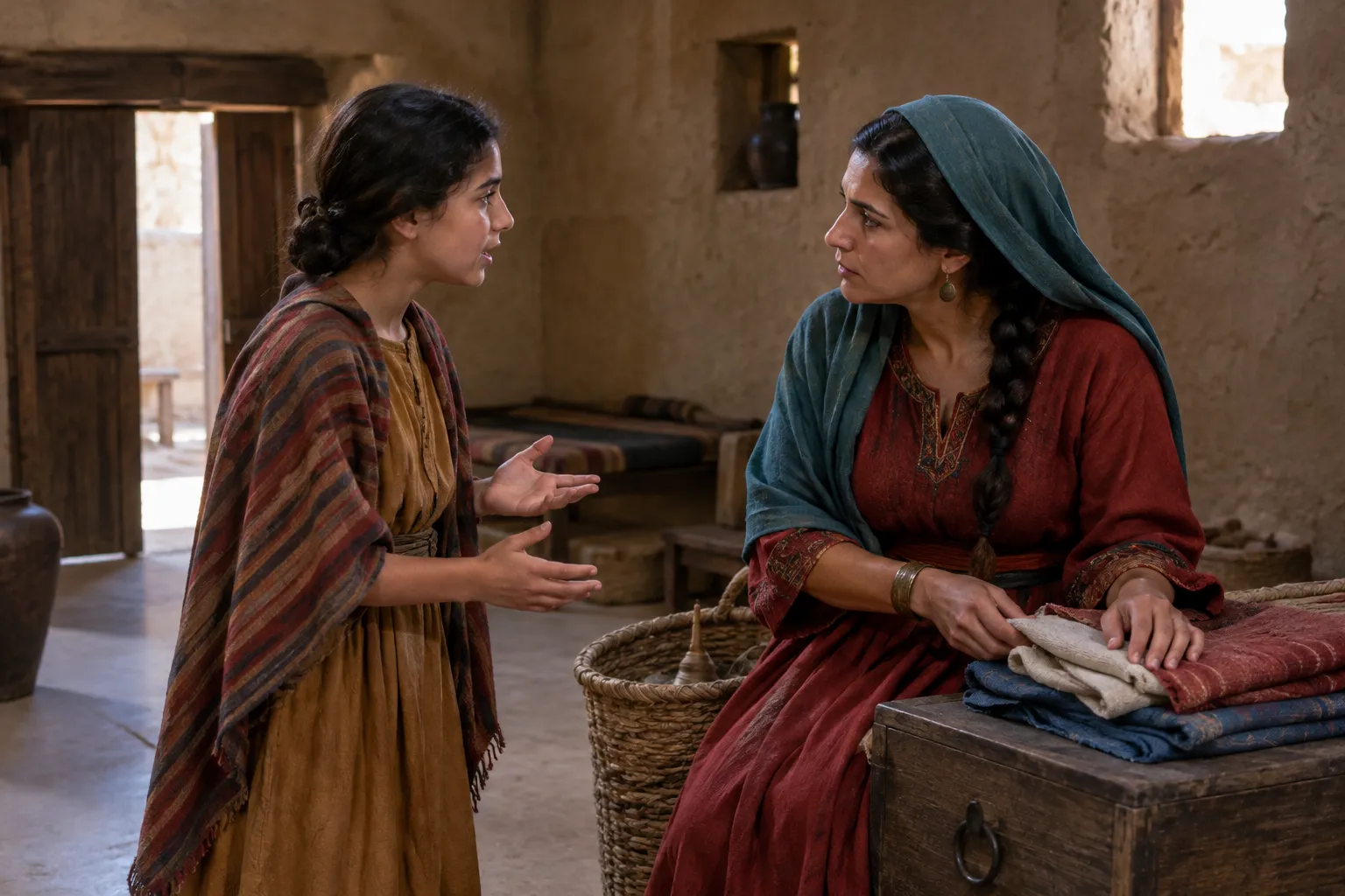 The Captive Girl’s Advice (2 Kings 5:2–3)