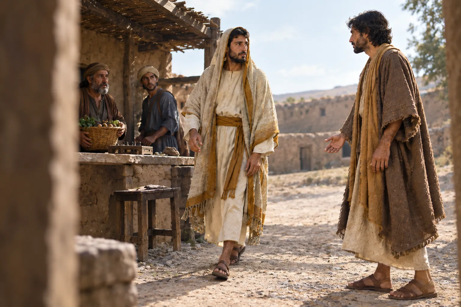 Levi Leaves the Booth (Luke 5:27–28)
