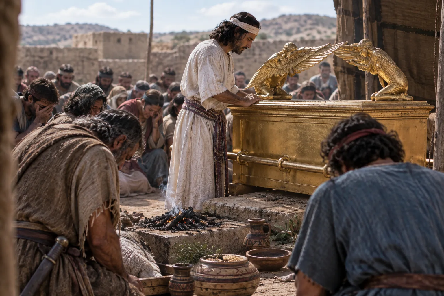 Israel Inquires Before the Ark (Judges 20:26–28)