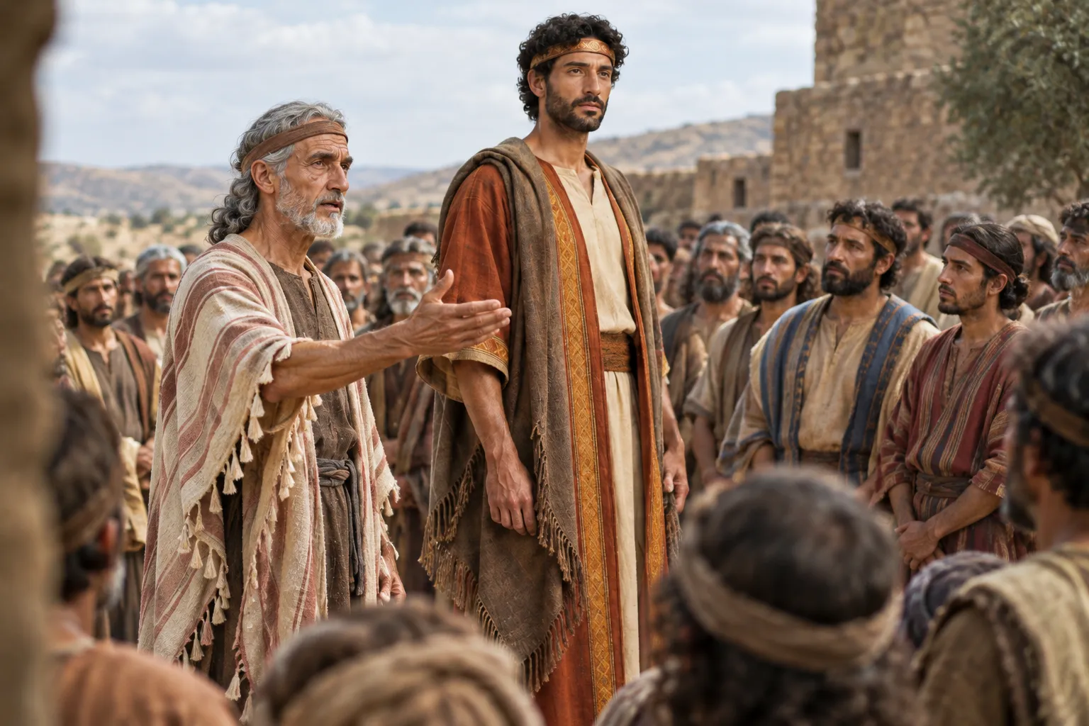 Samuel Bears Witness Before Israel (1 Samuel 12:1–5)