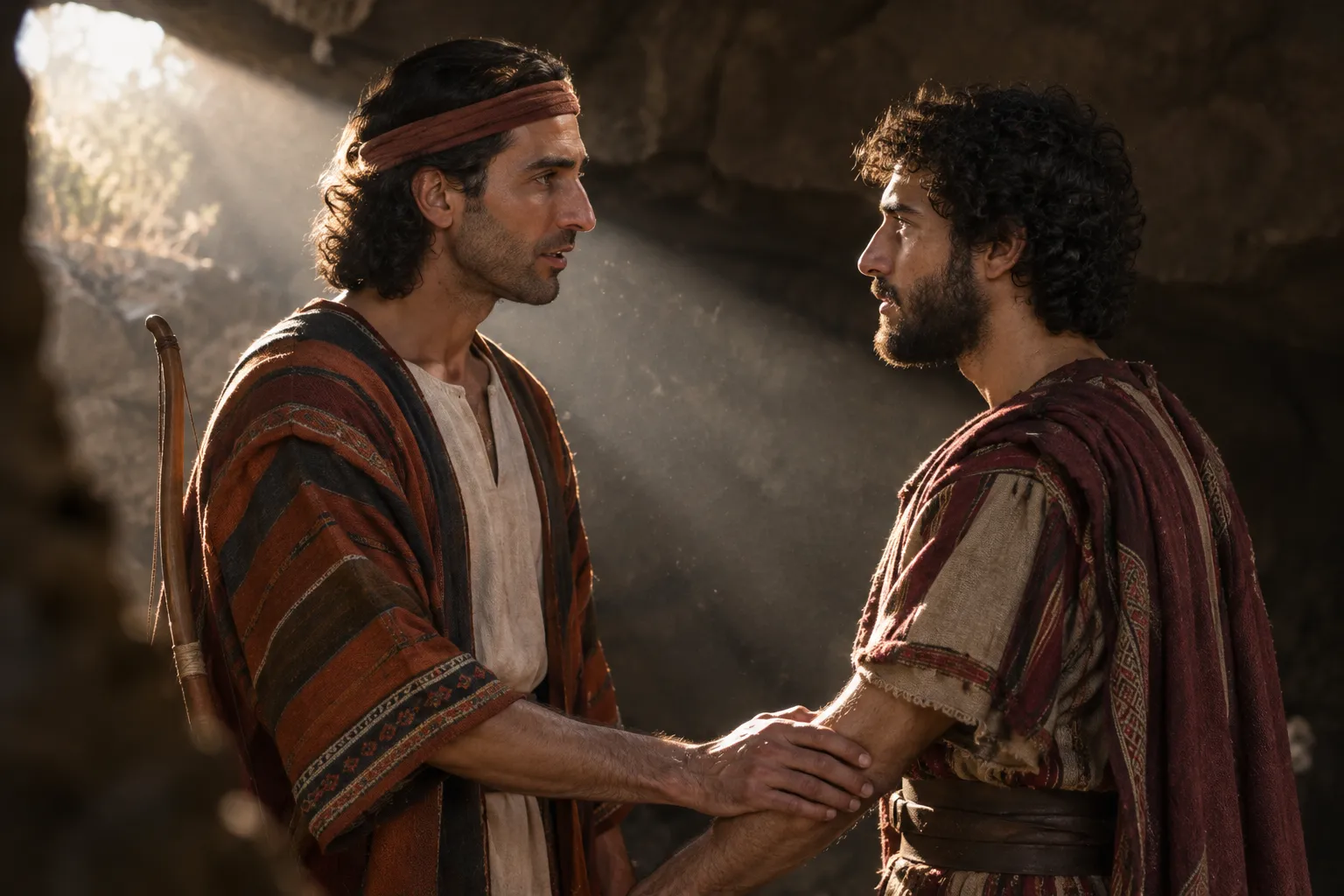 Jonathan strengthens David (1 Samuel 23:16–17)