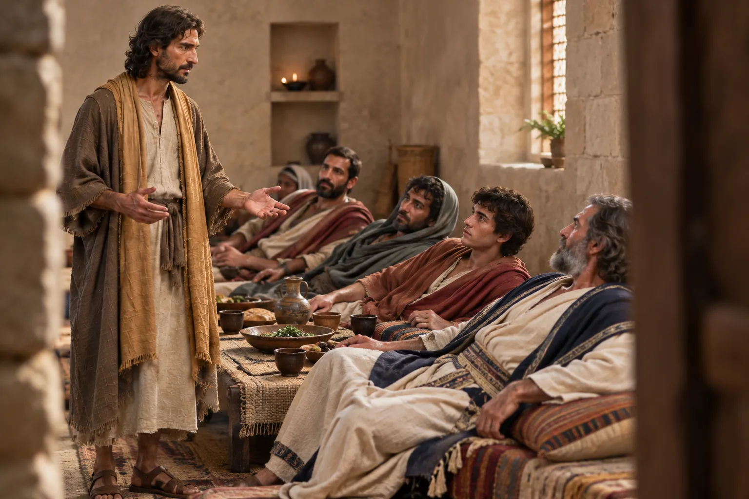 Guests Choose the Places of Honor (Luke 14:7)