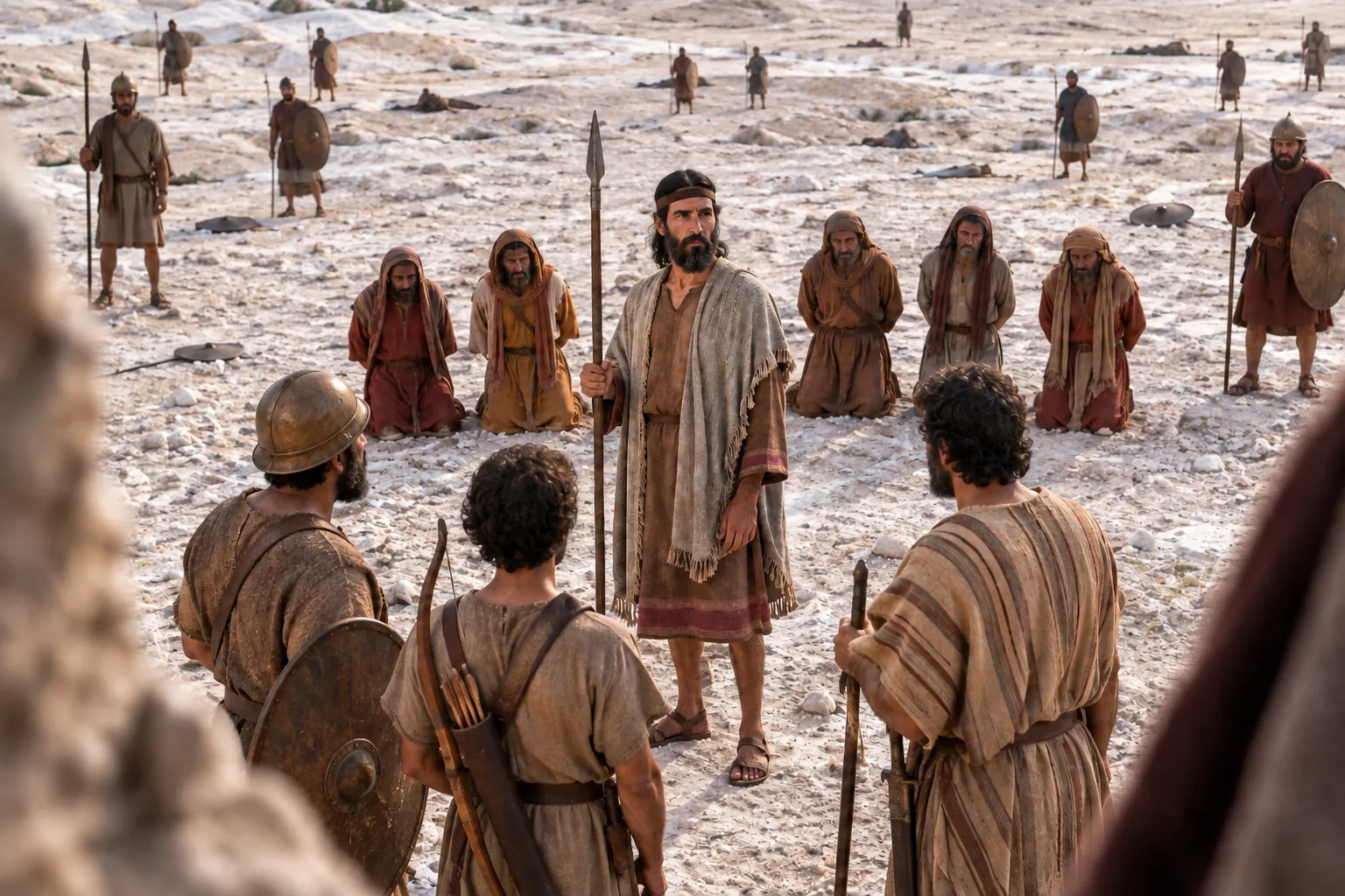 Abishai secures the Valley of Salt (1 Chronicles 18:12–13)