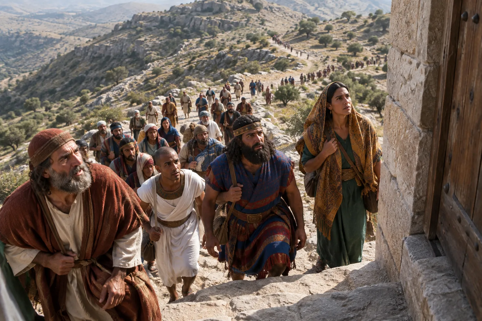 The Peoples Stream to the Exalted Mountain (Micah 4:1–2)