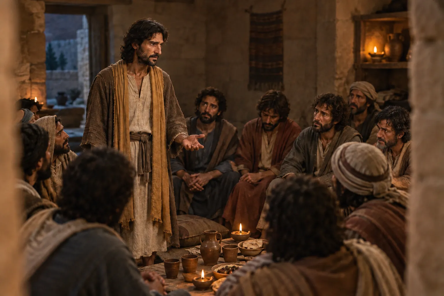 Sorrow fills the disciples’ hearts (John 16:1–15)
