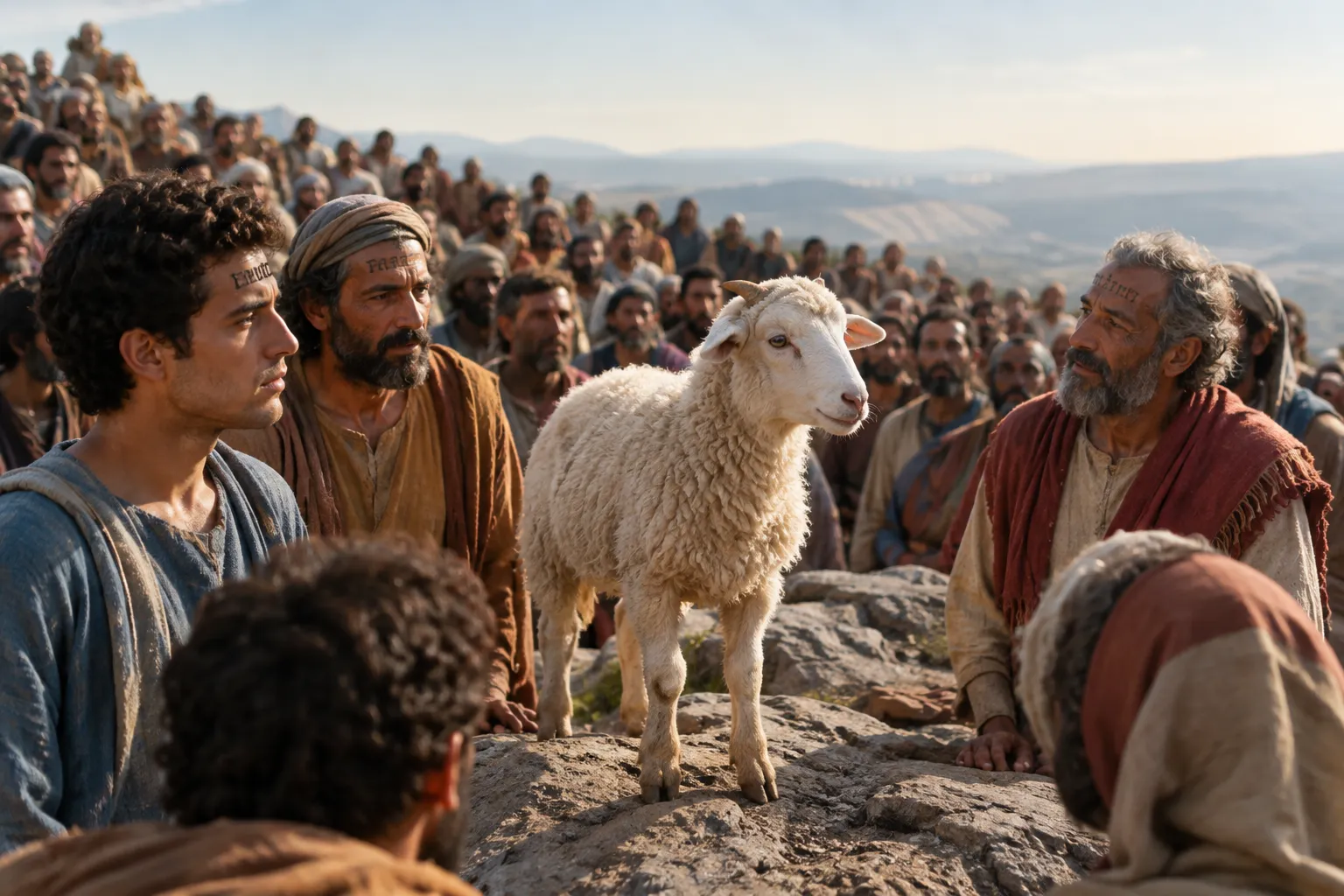The Lamb and the 144,000 on Mount Zion (Revelation 14:1–5)