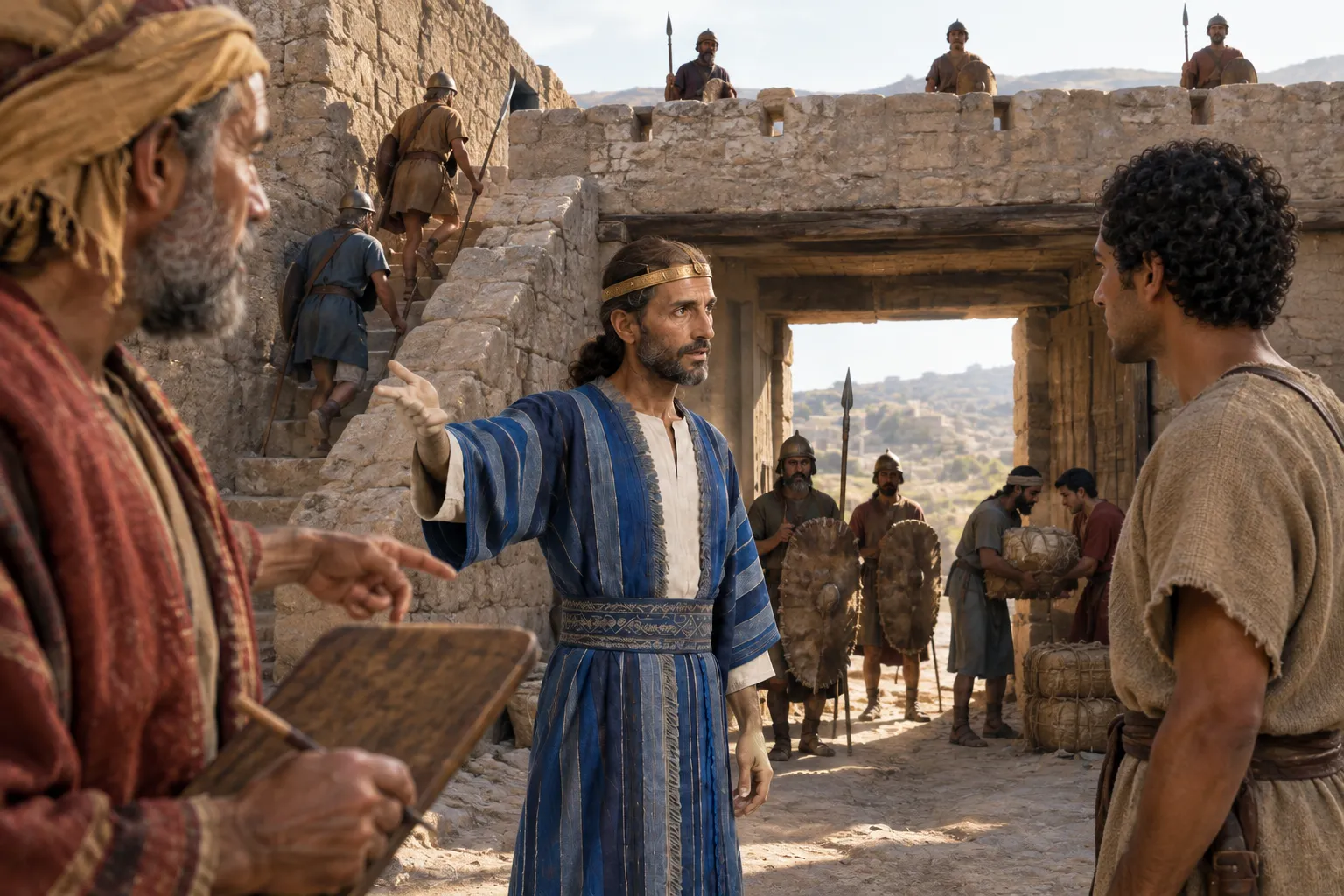 Garrisons Stationed in Judah (2 Chronicles 17:1–2)