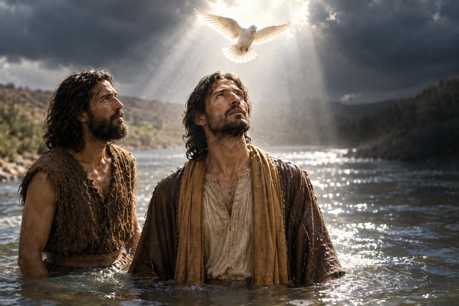 The Spirit descends on Jesus (Mark 1:9–11)