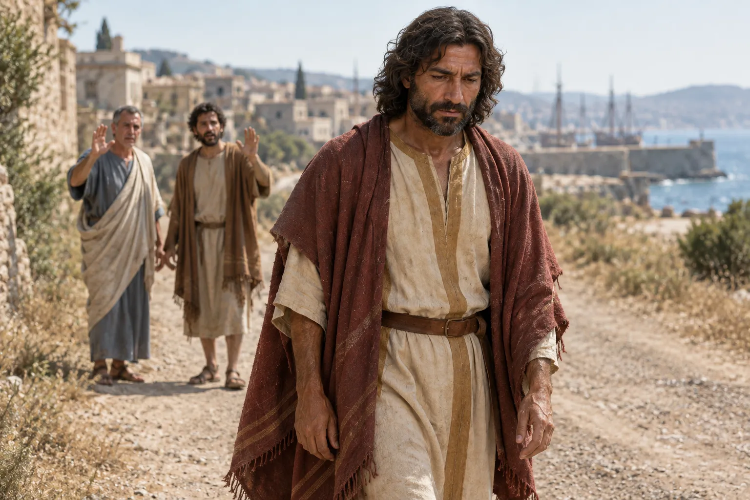 Paul leaves Troas without finding Titus (2 Corinthians 2:12–13)
