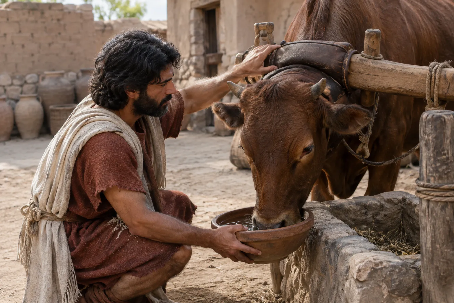 The Righteous Man Cares for His Animal (Proverbs 12:10)