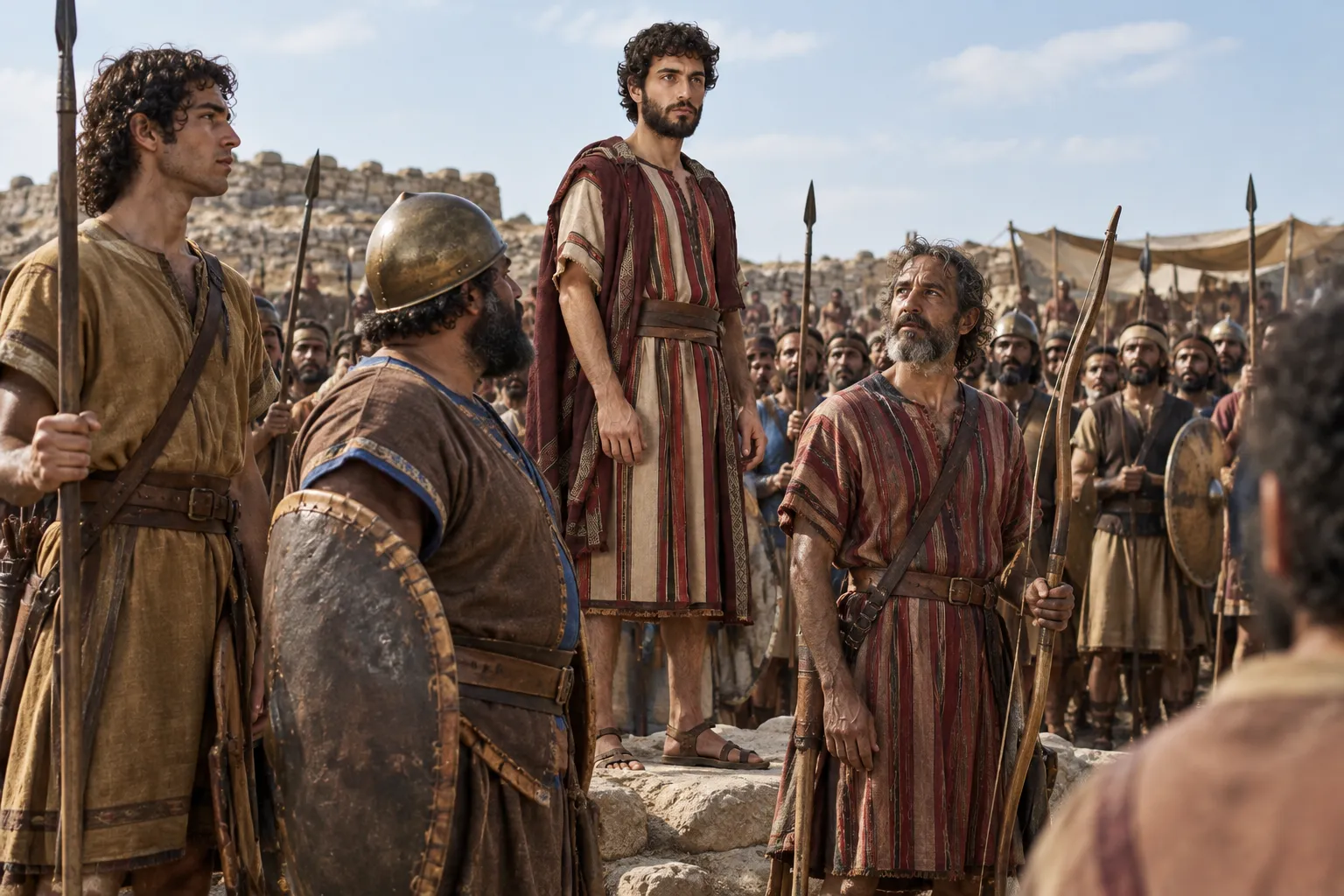 All Israel United at Hebron (1 Chronicles 12:23–38)