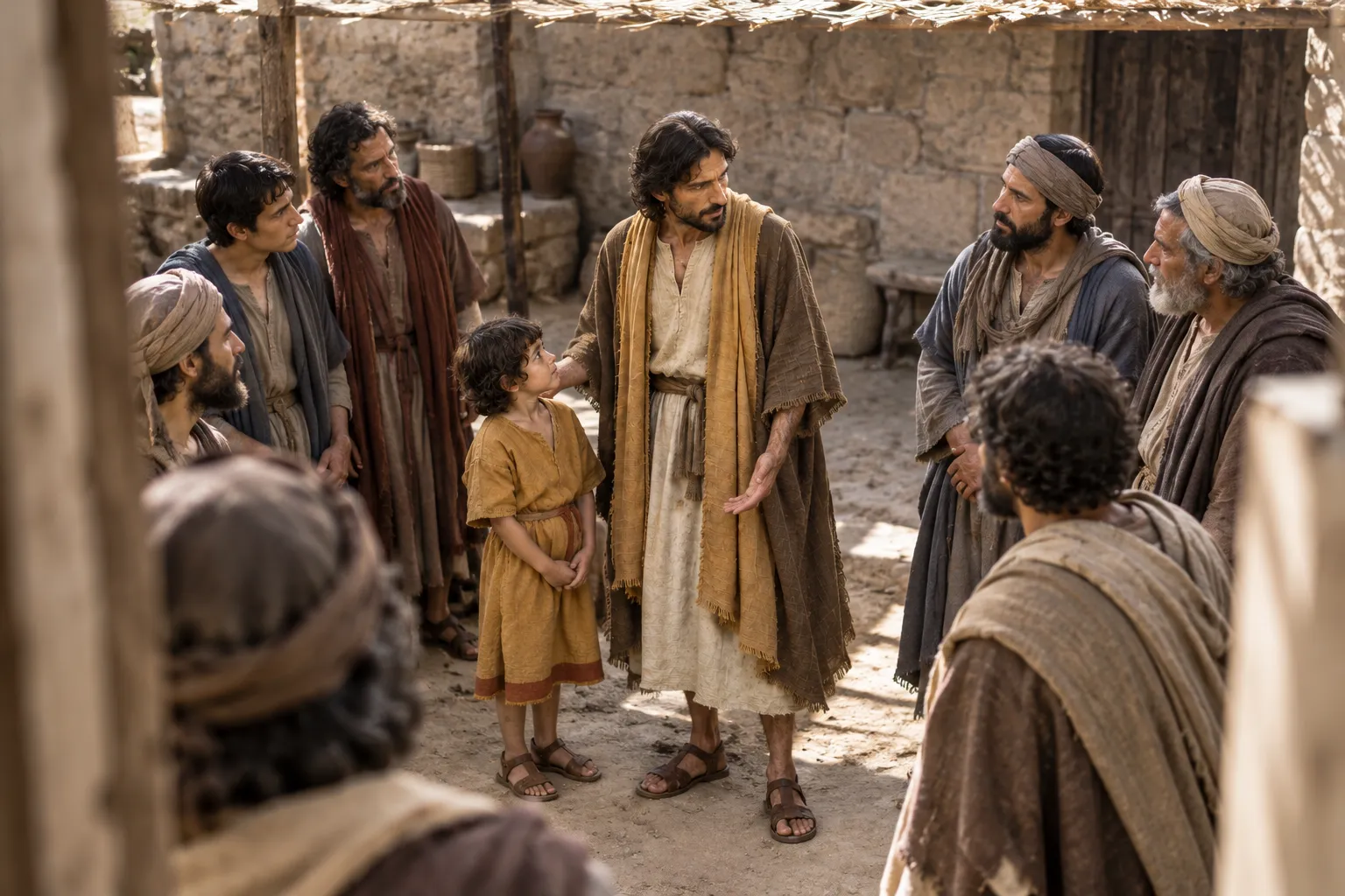 The child among the disciples (Matthew 18:1–5)