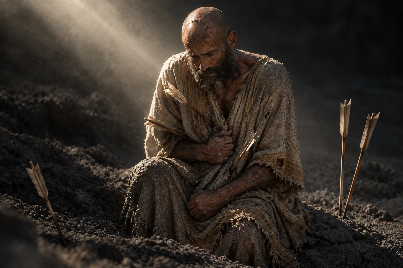 The arrows of the Almighty (Job 6:4)