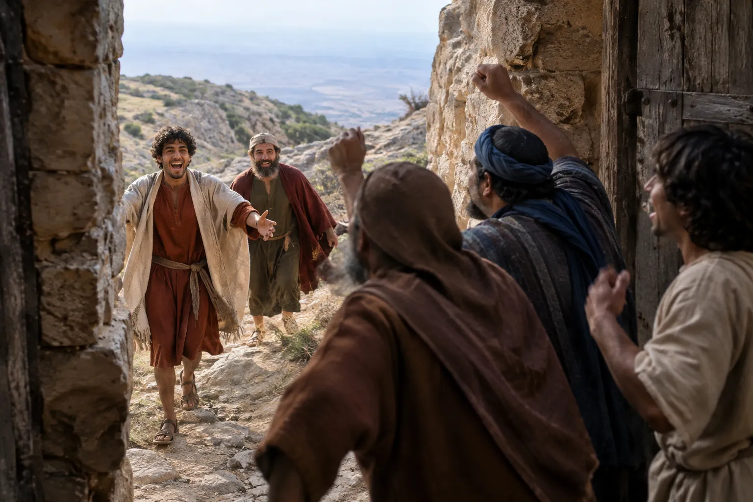 Good News Reaches Zion (Isaiah 52:7–8)